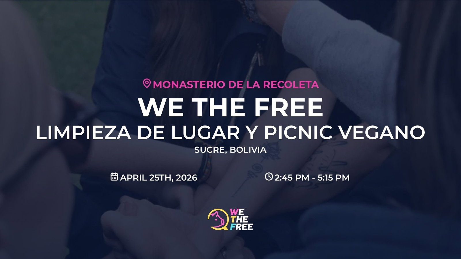 LIMPIEZA DE LUGAR Y PICNIC VEGANO