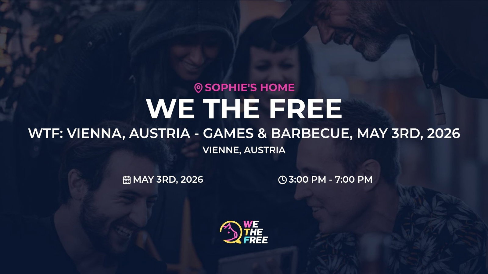 WTF: Vienna, Austria - games & barbecue, May 3rd, 2026