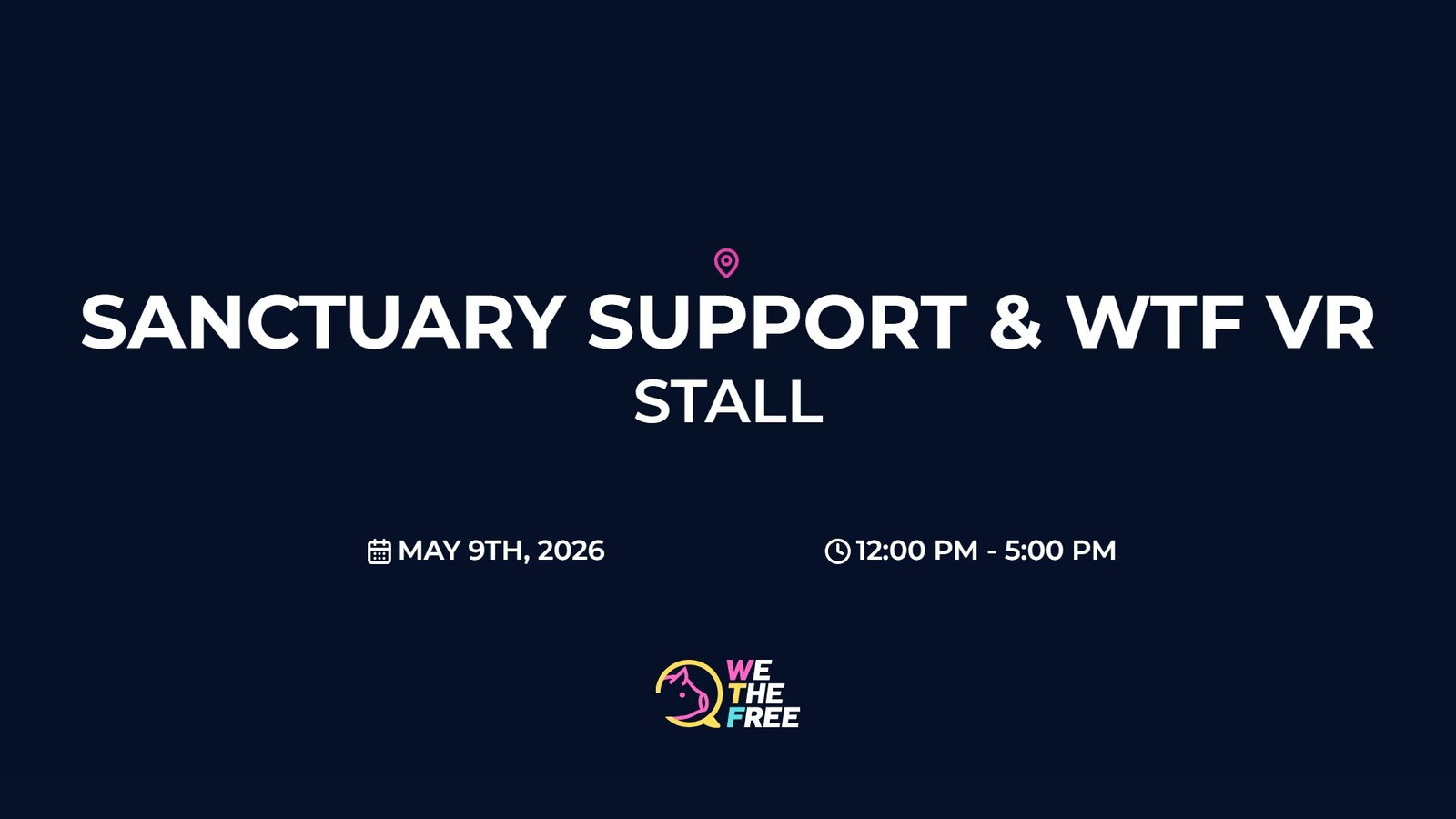 WTF: Dublin, Ireland - Stall, May 9th, 2026