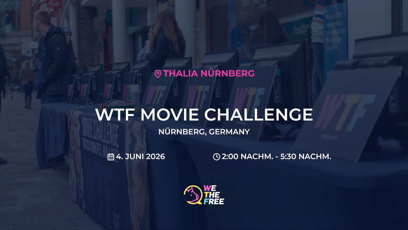 WTF: Nuremberg, Germany - WTF Movie Challenge, 4. Juni 2026