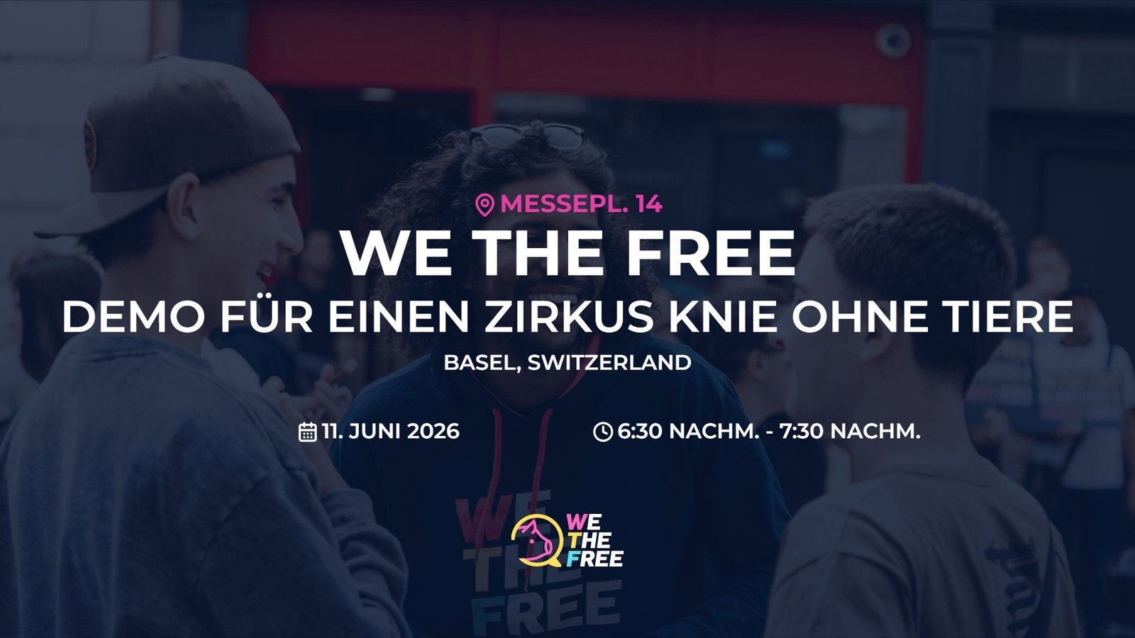 Demo für einen Zirkus Knie ohne Tiere