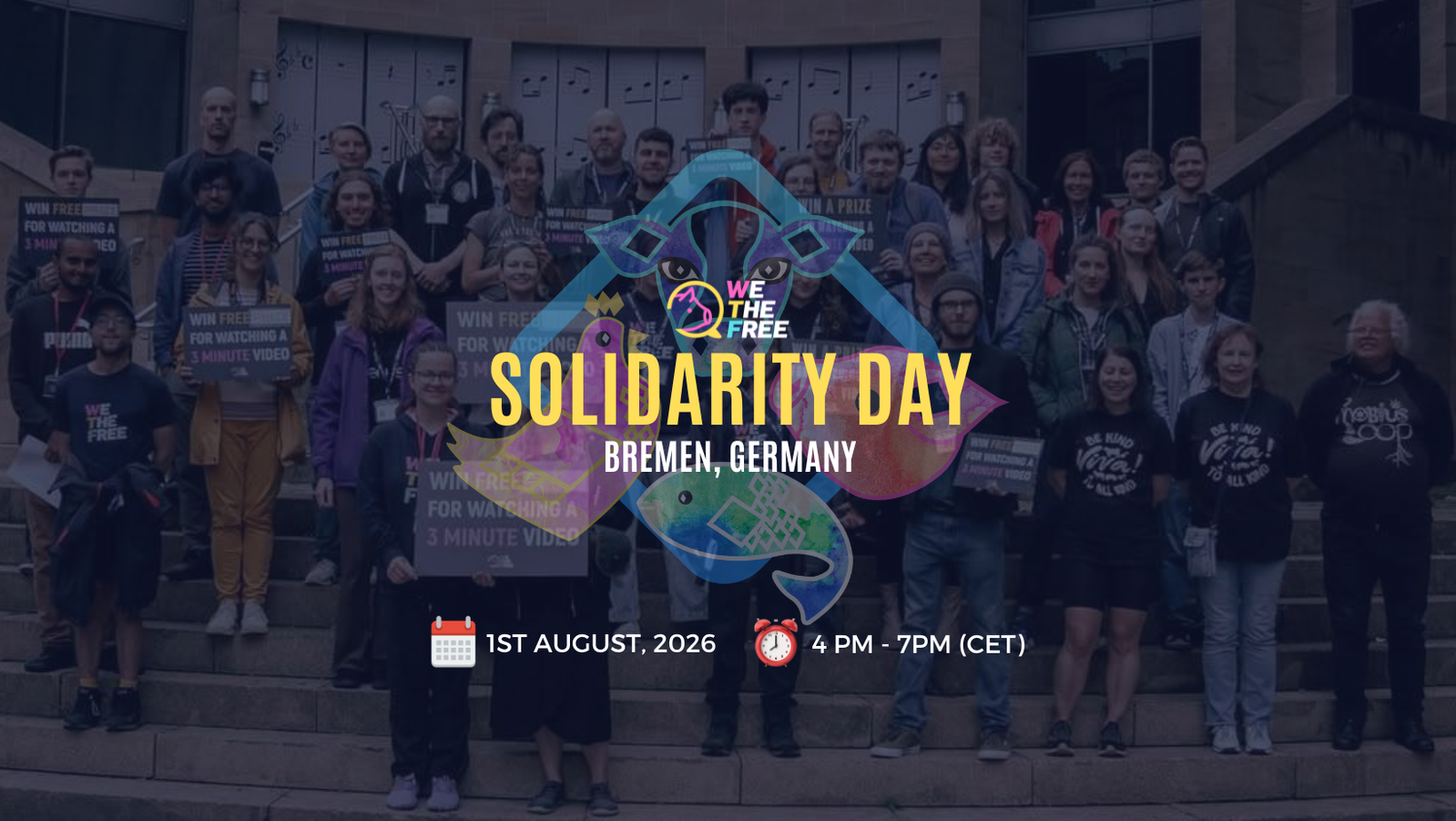 WTF: Bremen, Germany - WORLD SOLIDARITY DAY SOCIAL, August 1st, 2026