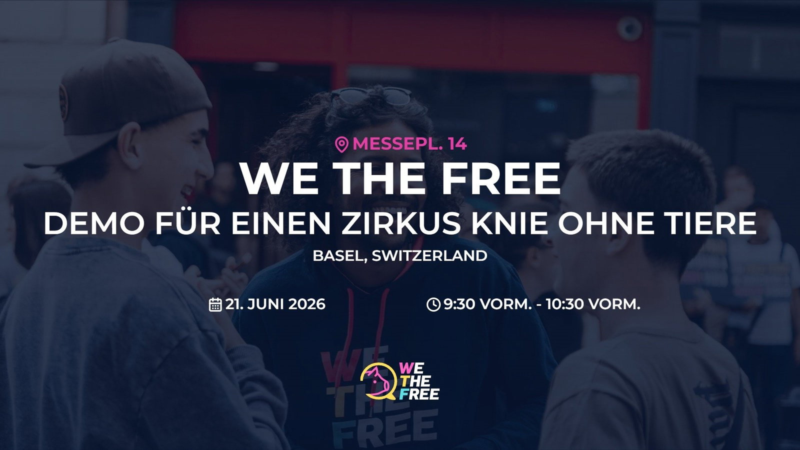 Demo für einen Zirkus Knie ohne Tiere