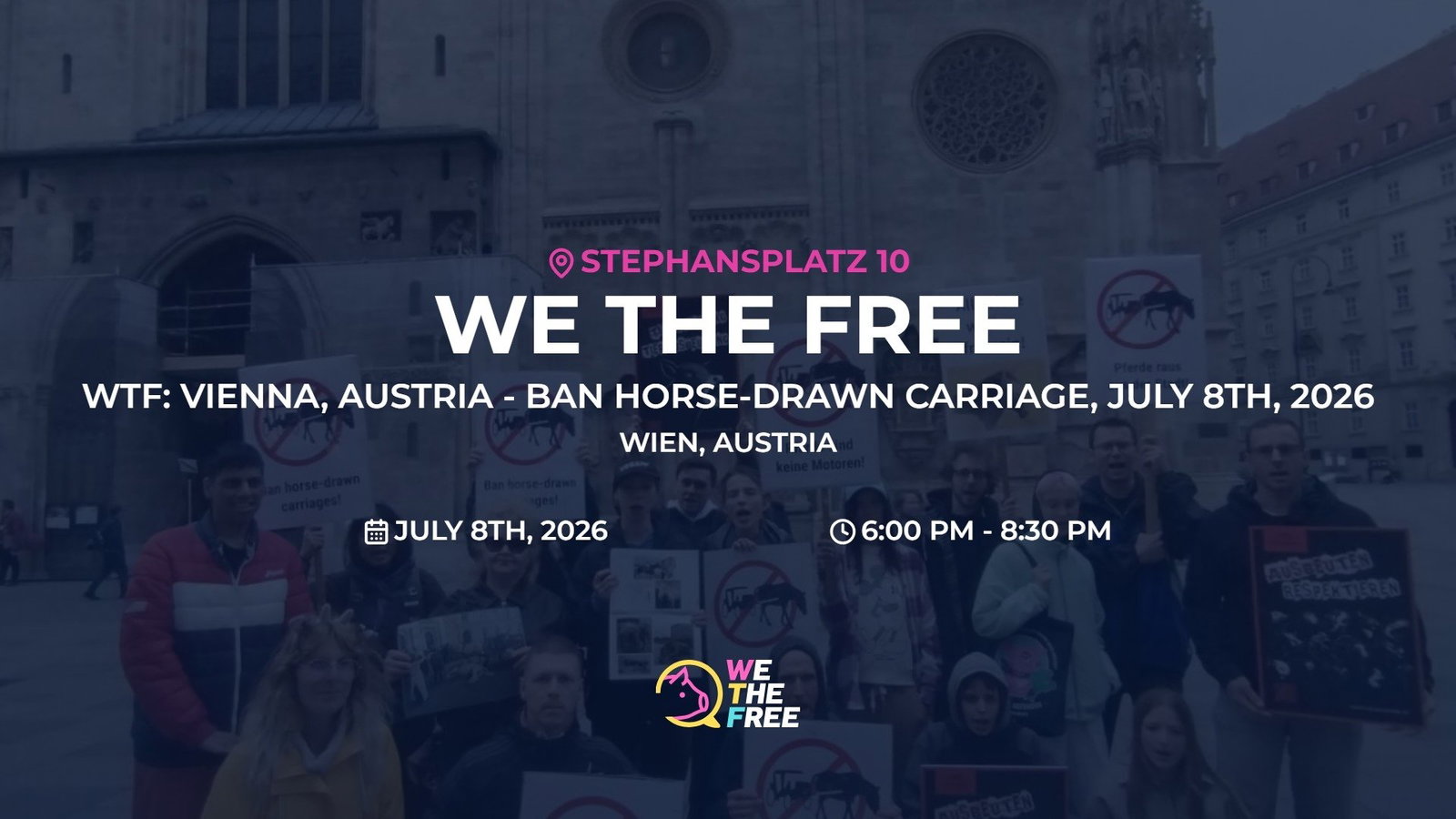 WTF: Vienna, Austria - Ban horse-drawn carriage, July 8th, 2026