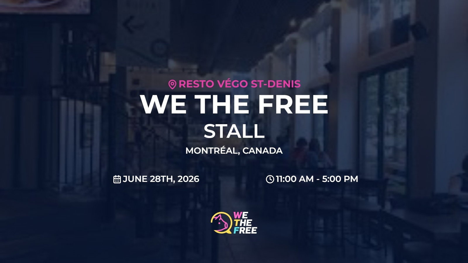 WTF: Montreal, Canada - Stall, June 28th, 2026