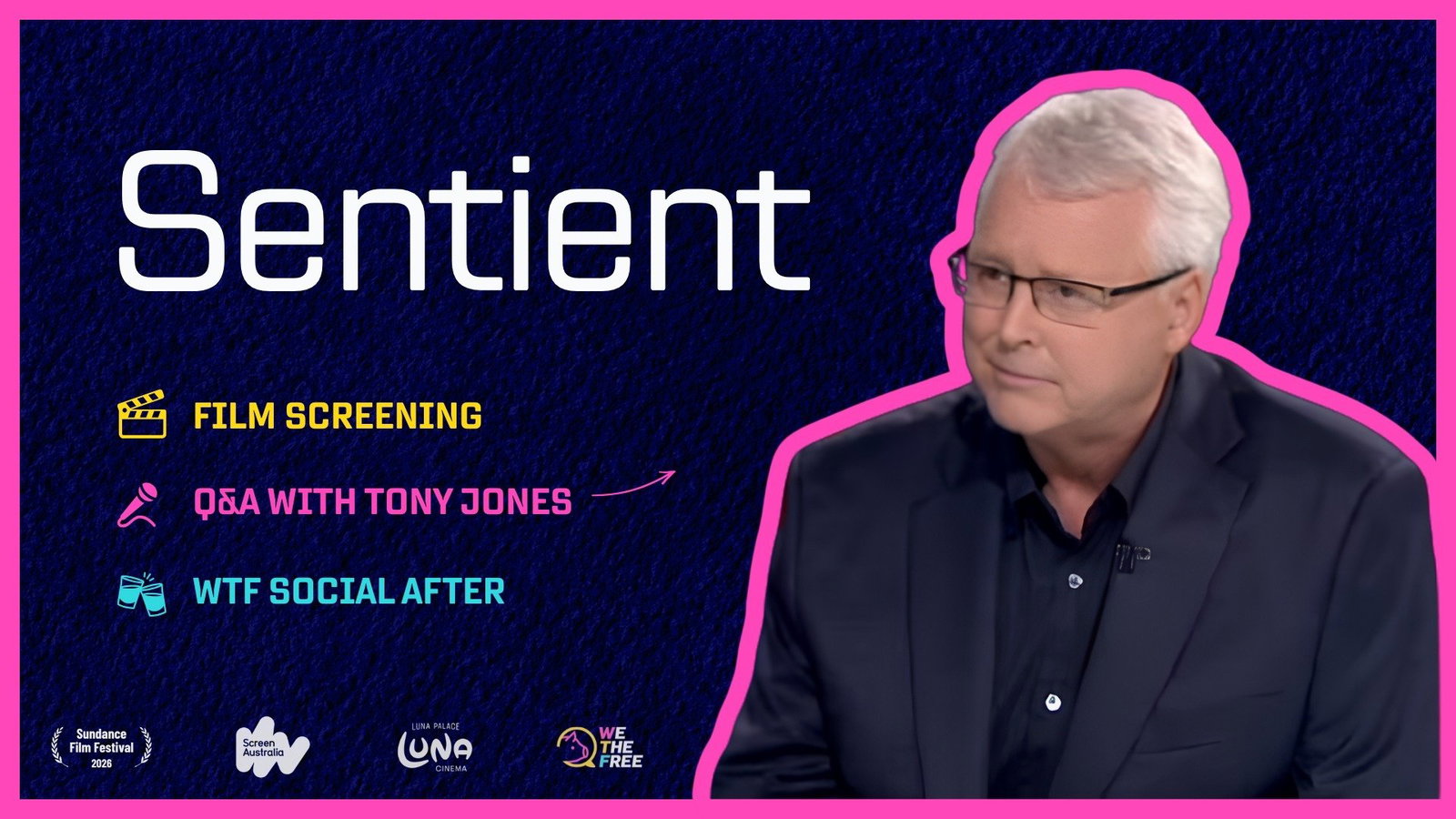 Sentient Screening 🎬 + WTF Social 🍻