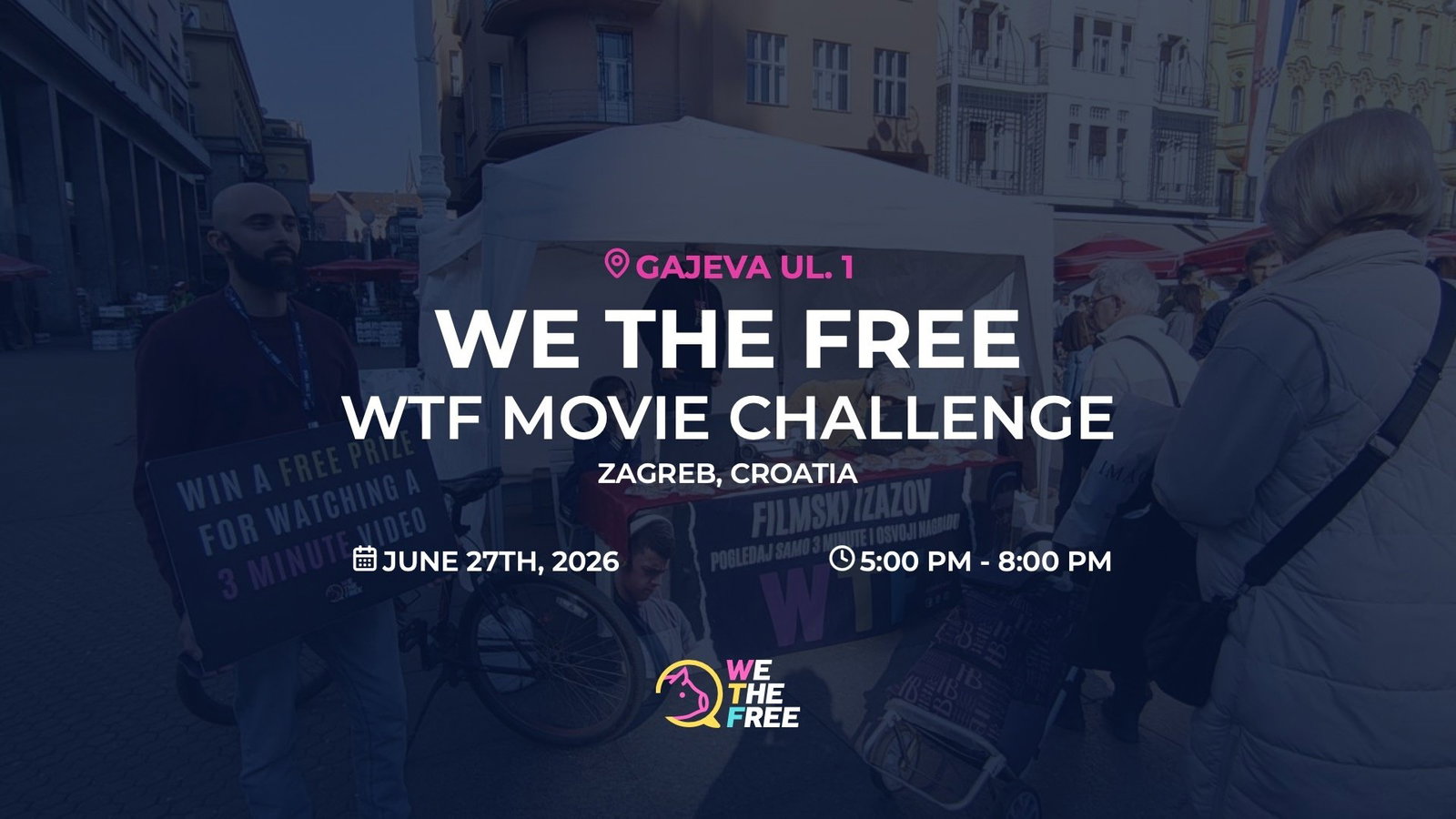 WTF: Zagreb, Croatia - WTF Movie Challenge, June 27th, 2026