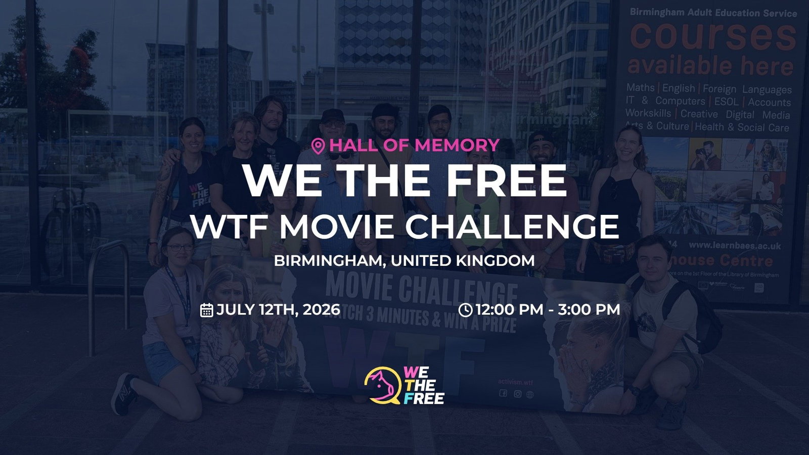 WTF: Birmingham, England - WTF Movie Challenge, July 12th, 2026