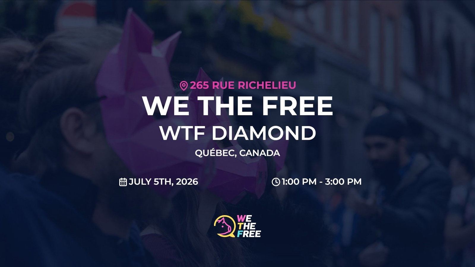 WTF: Quebec City, Canada - WTF Diamond, July 5th, 2026