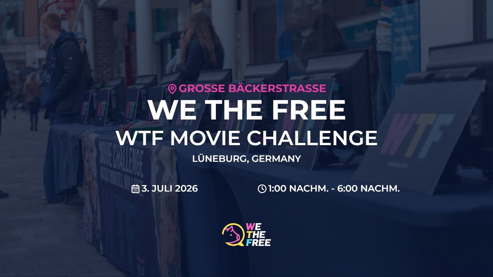 WTF: Lüneburg, Germany - WTF Movie Challenge, 3. Juli 2026
