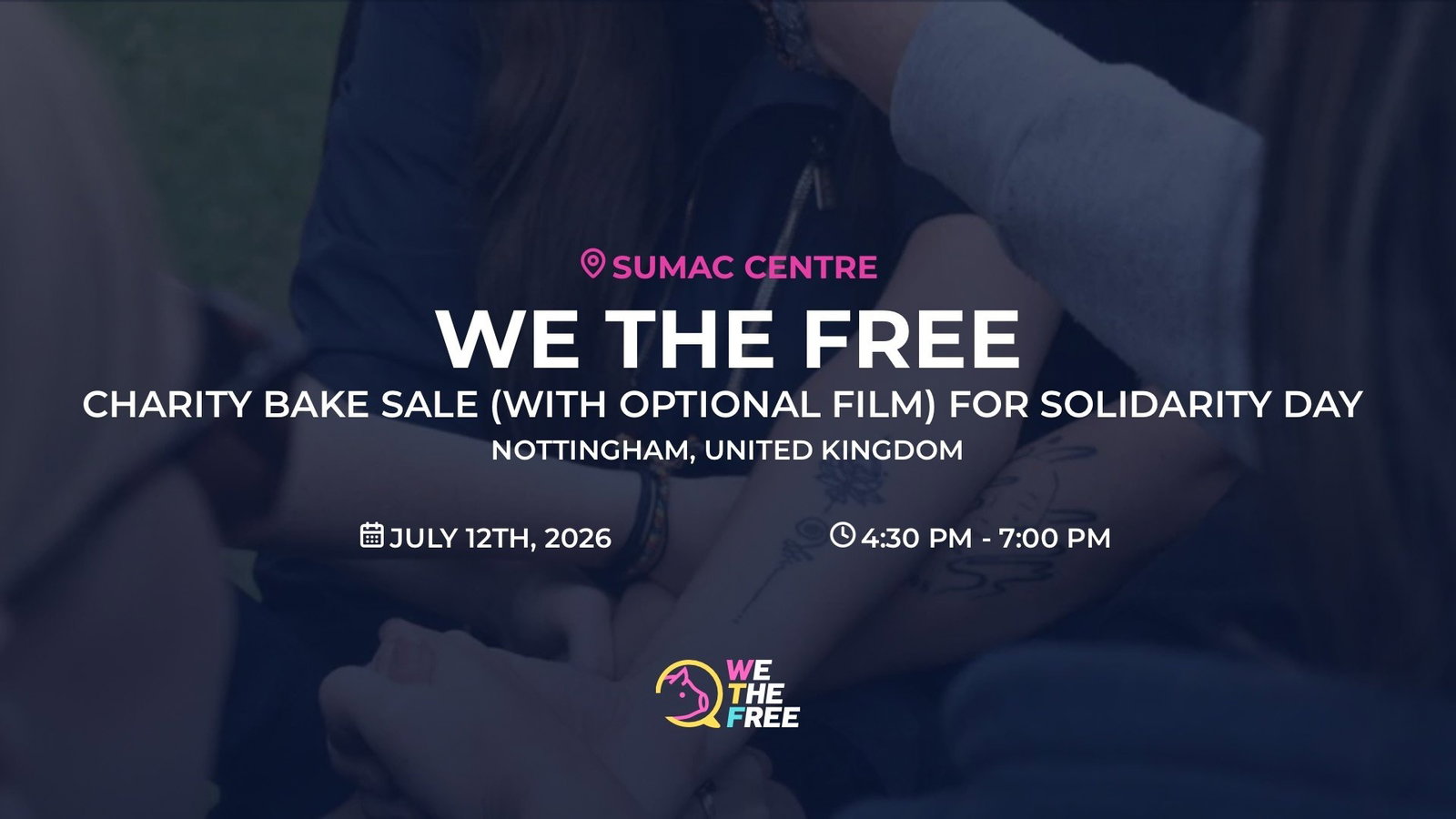 Charity Bake Sale (with optional film) for solidarity day