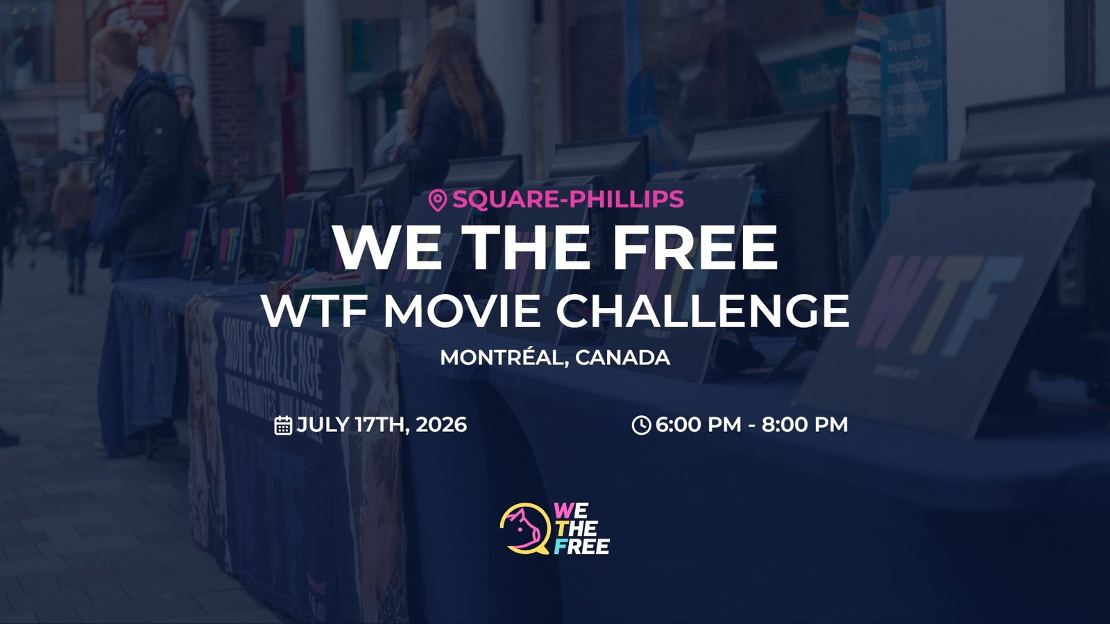WTF: Montreal, Canada - WTF Movie Challenge, July 17th, 2026