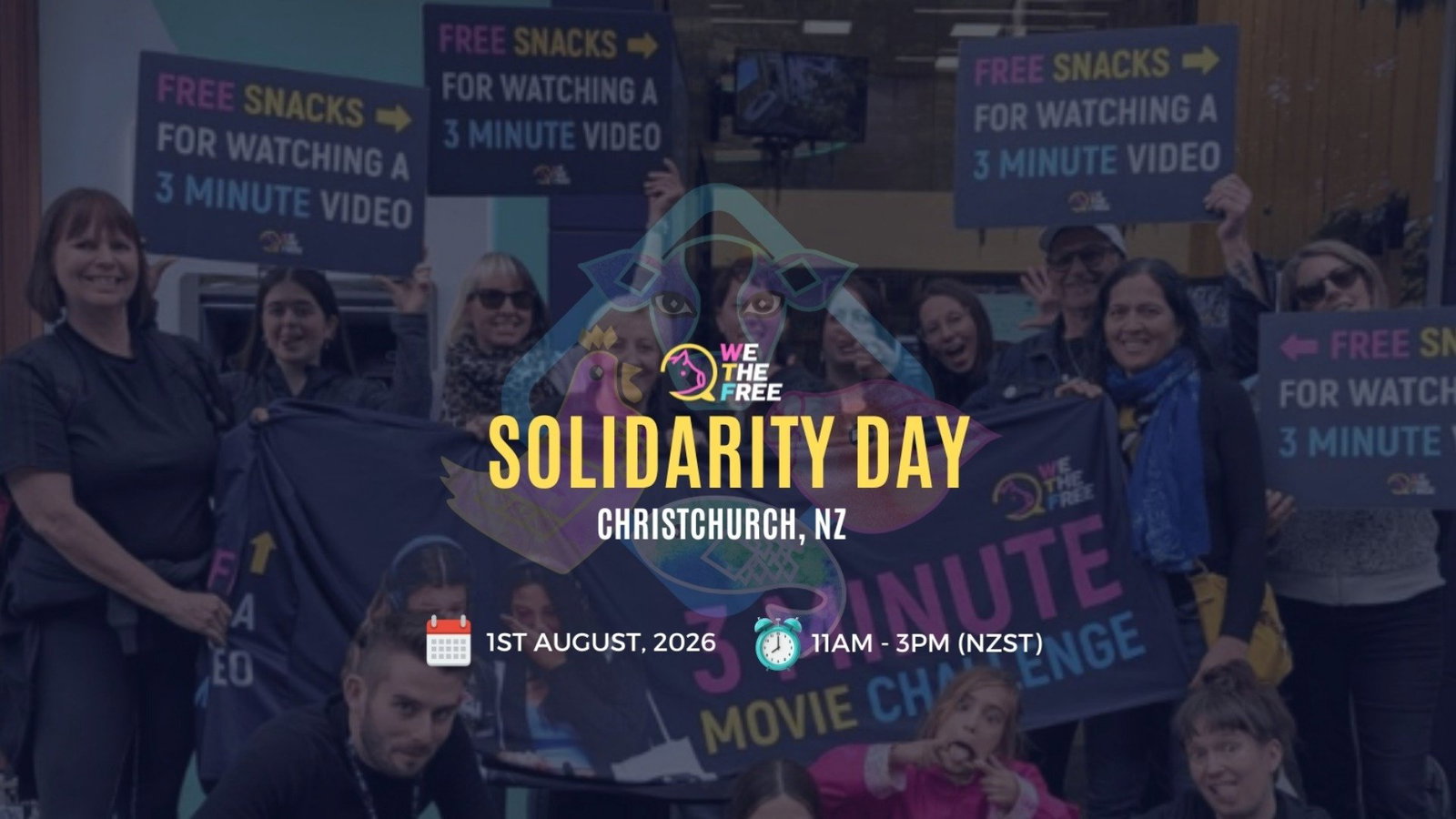 WTF Solidarity Day, NZ: WTF Movie Challenge, August 1st, 2026