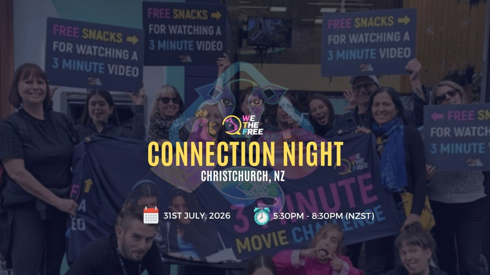 WTF: Christchurch, New Zealand - Connection Night, July 31st, 2026