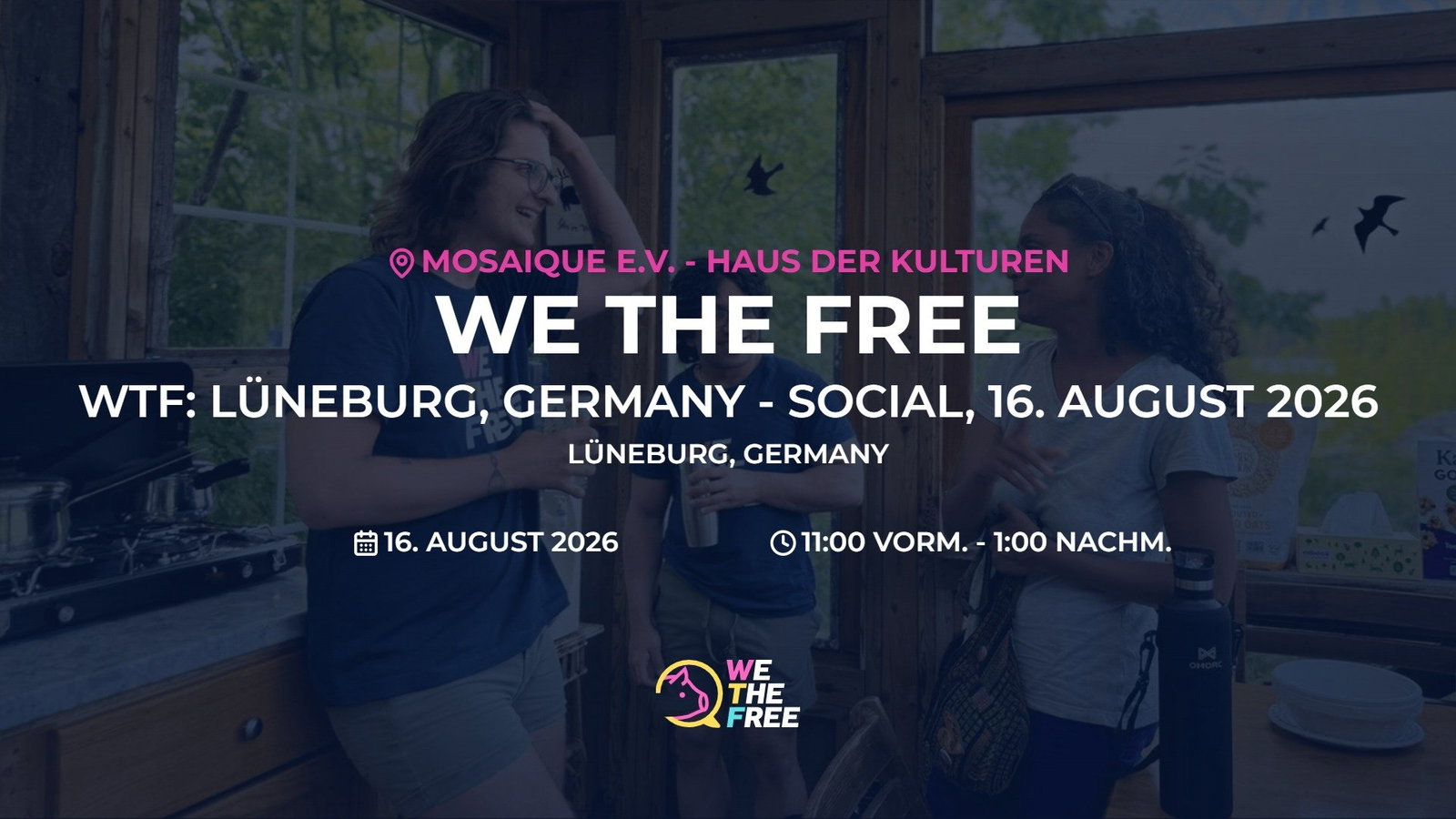 WTF: Lüneburg, Germany - Social, 16. August 2026