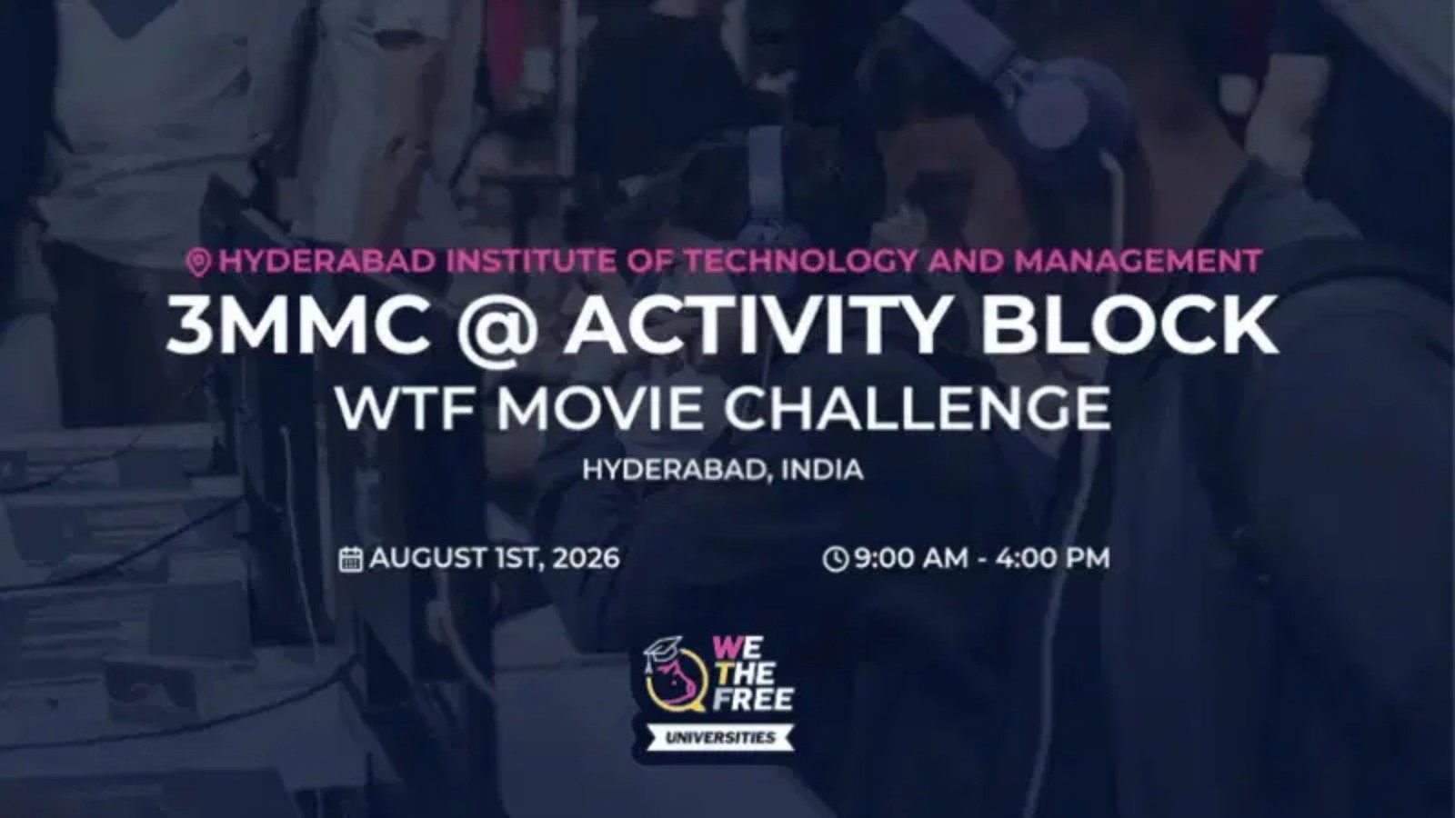 WTF: Hyderabad, India - WTF Movie Challenge, August 1st, 2026