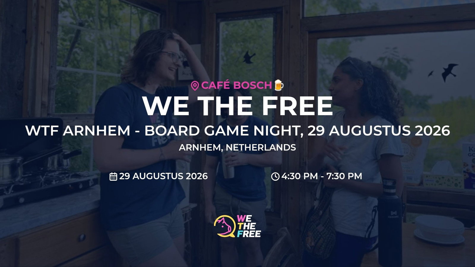 WTF Arnhem - Board Game night, 29 augustus 2026