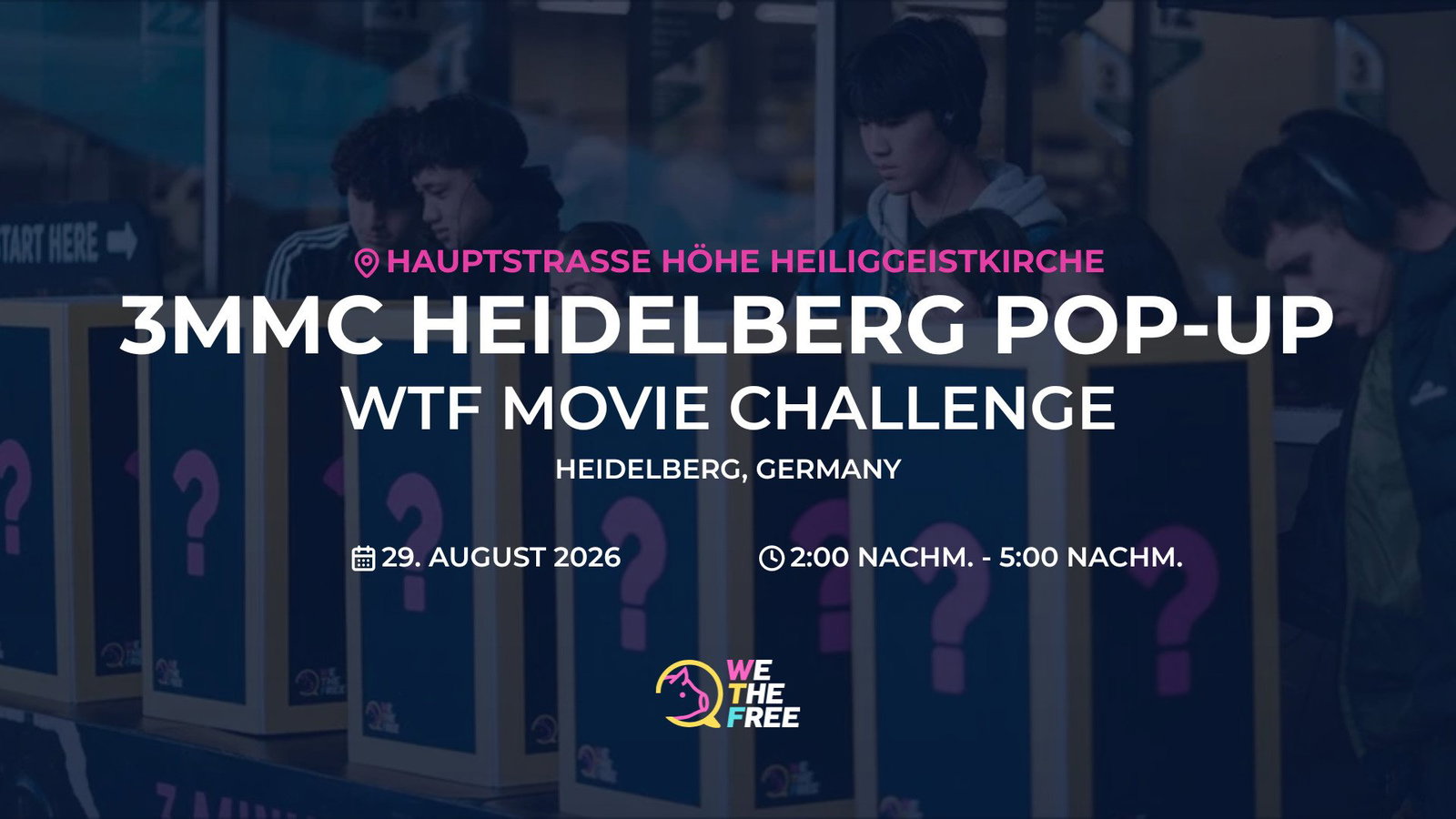WTF: Karlsruhe, Germany - WTF Movie Challenge, 29. August 2026