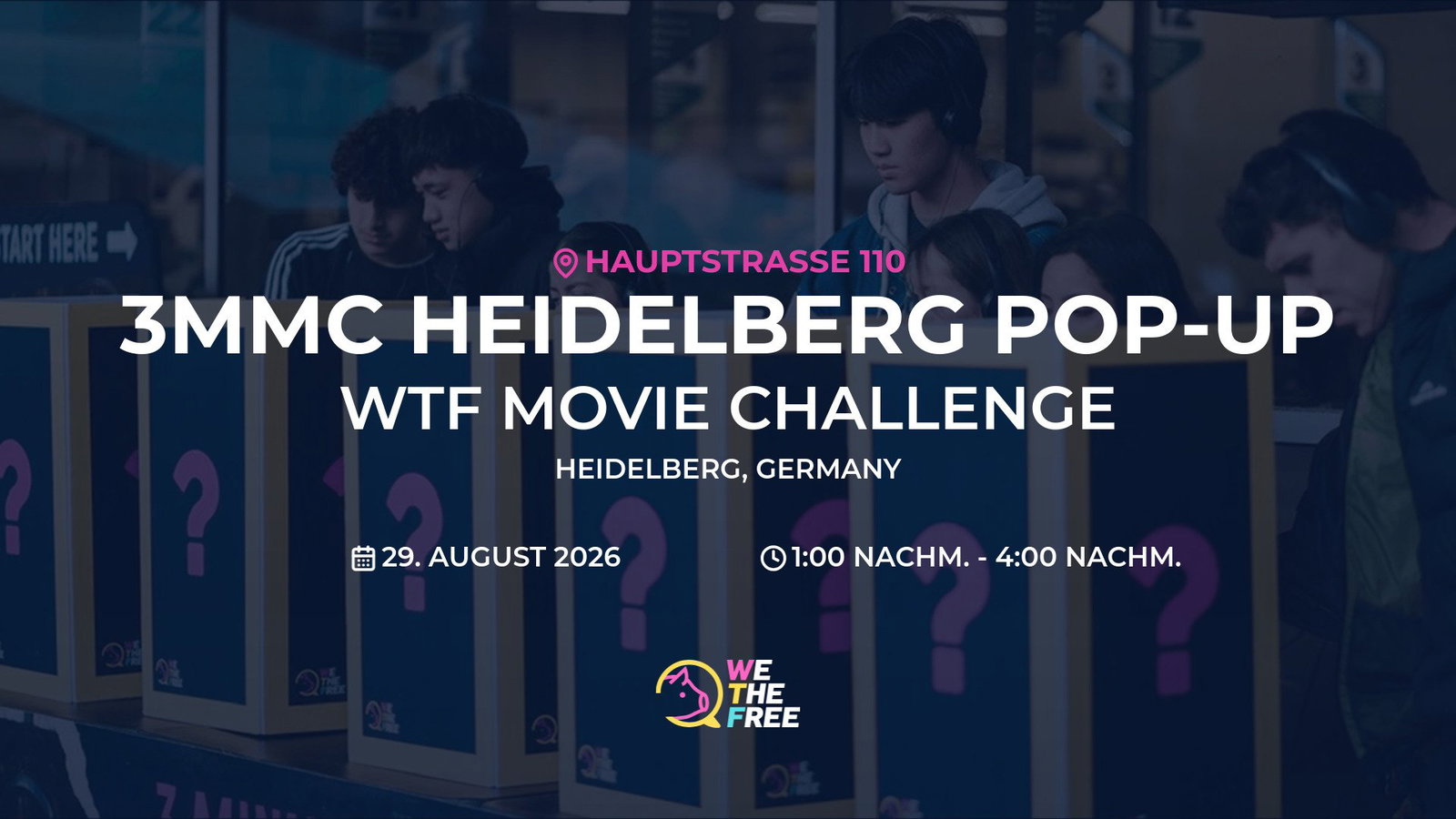 WTF: Karlsruhe, Germany - WTF Movie Challenge, 29. August 2026