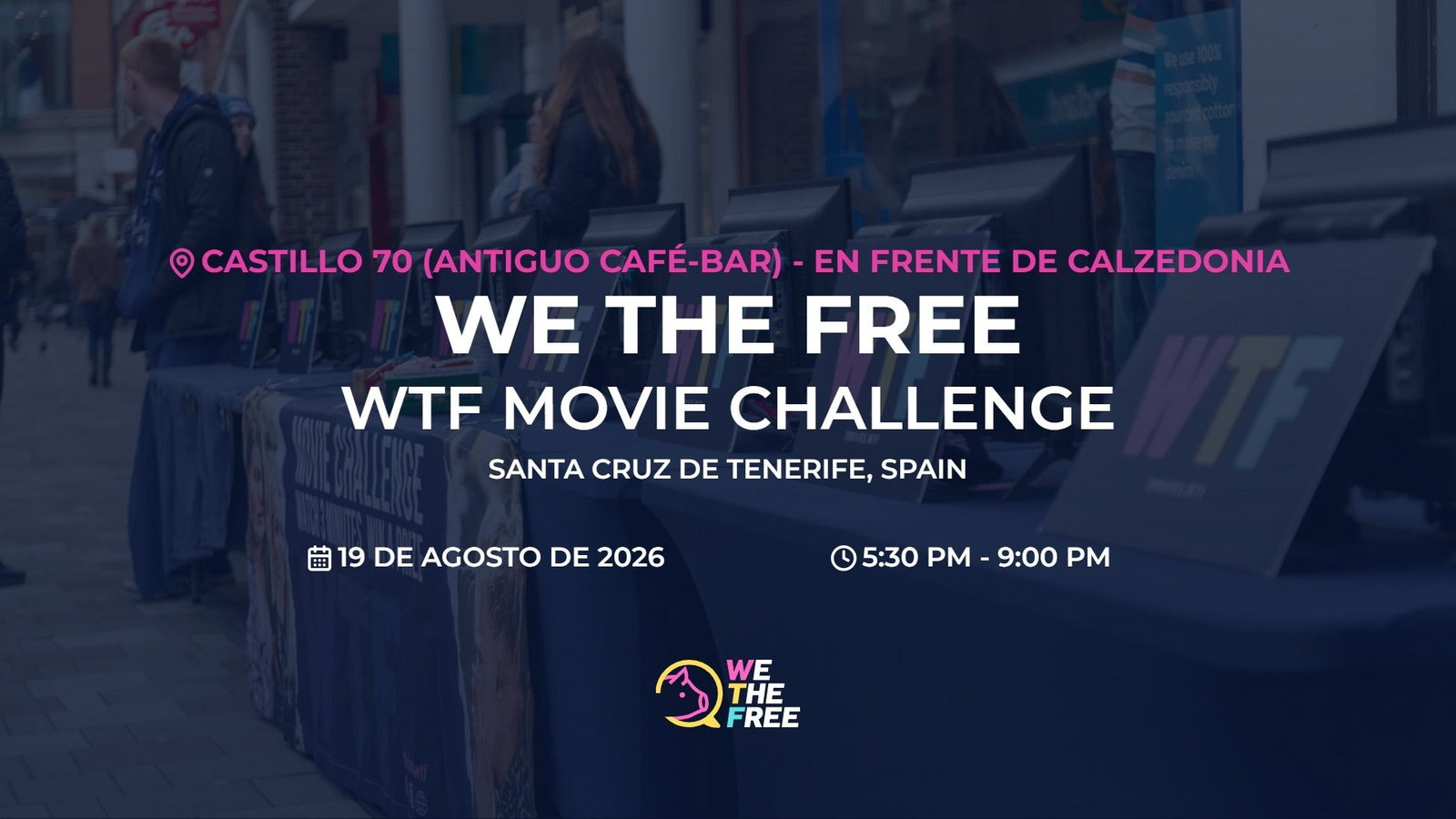 WTF: Tenerife, Spain - WTF Movie Challenge, 19 de agosto de 2026