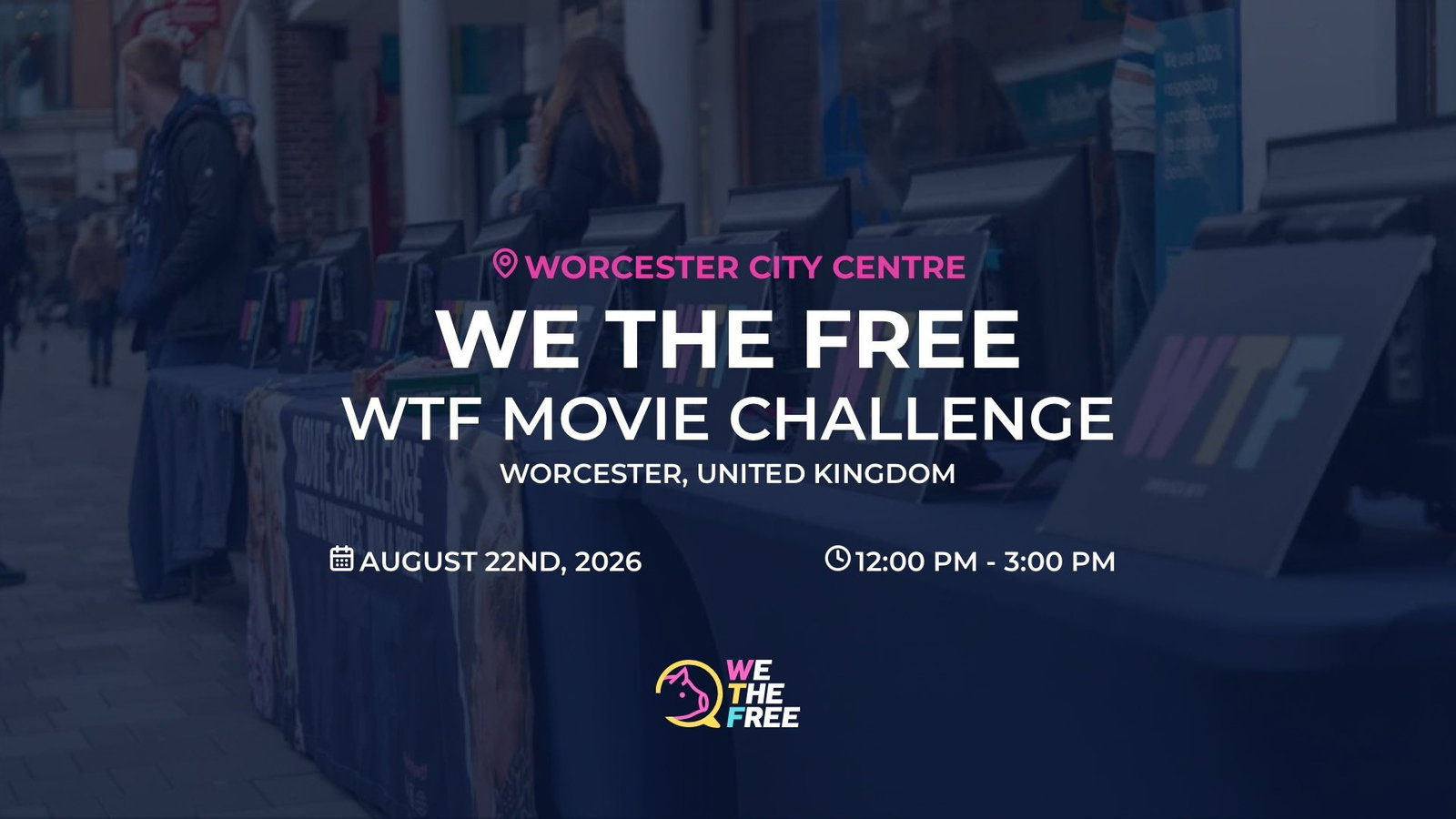 WTF: Worcester, England - WTF Movie Challenge, August 22nd, 2026