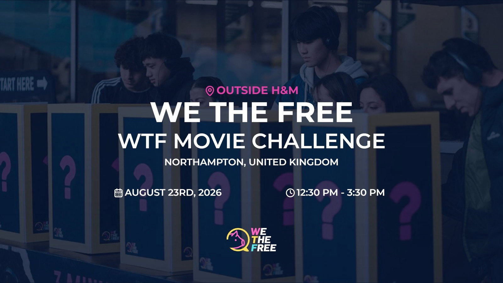 WTF: Northampton, England - WTF Movie Challenge, August 23rd, 2026