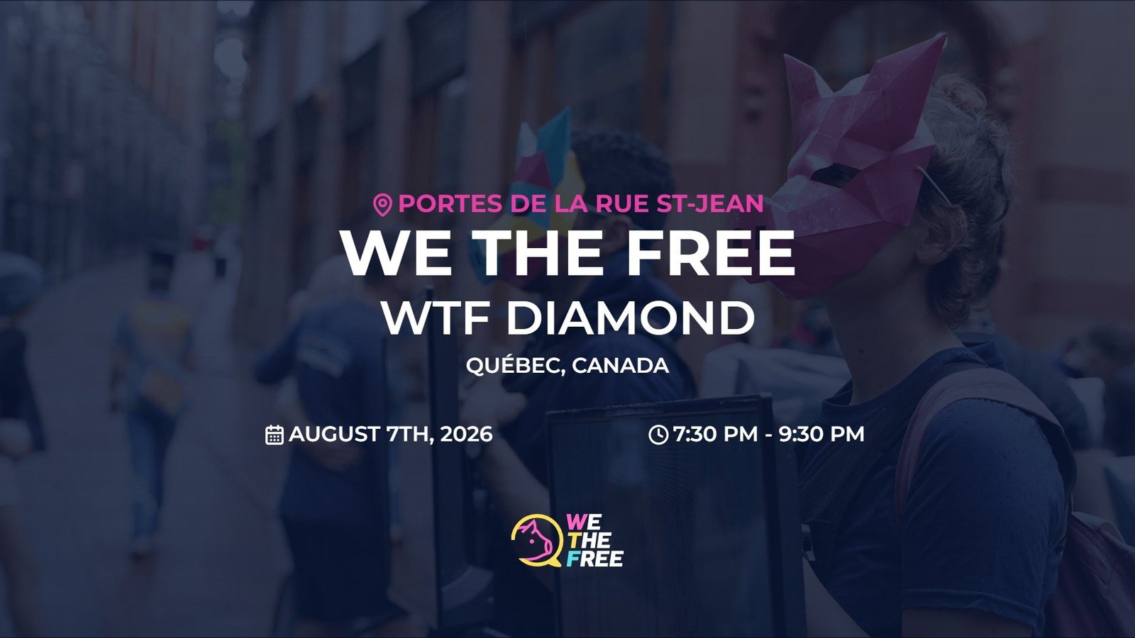 WTF: Quebec City, Canada - WTF Diamond, August 7th, 2026
