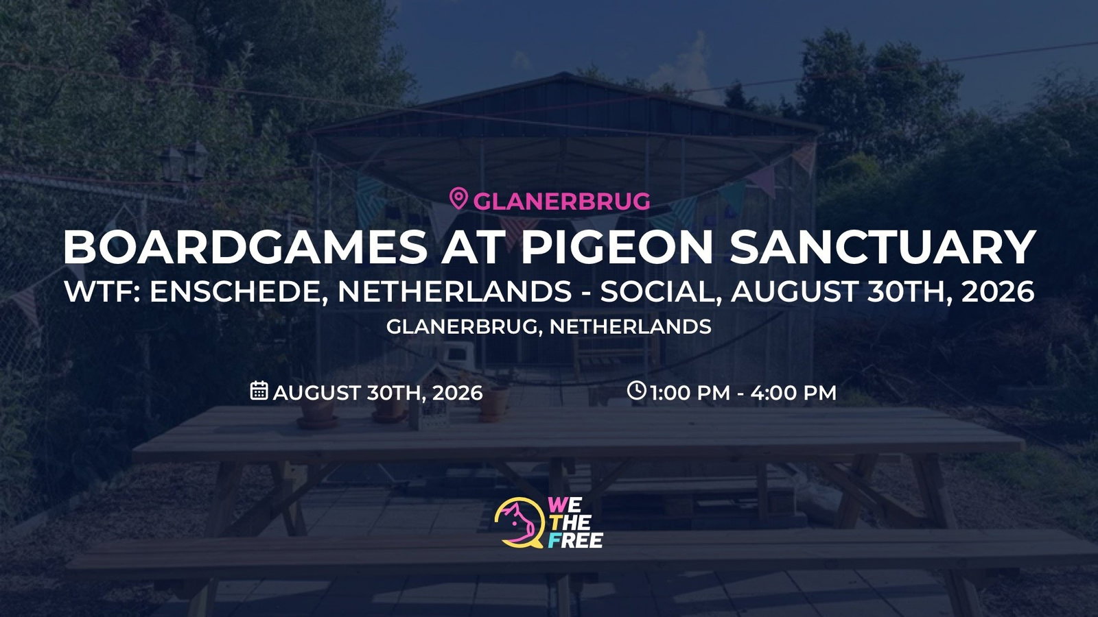 WTF: Enschede, Netherlands - Social, August 30th, 2026