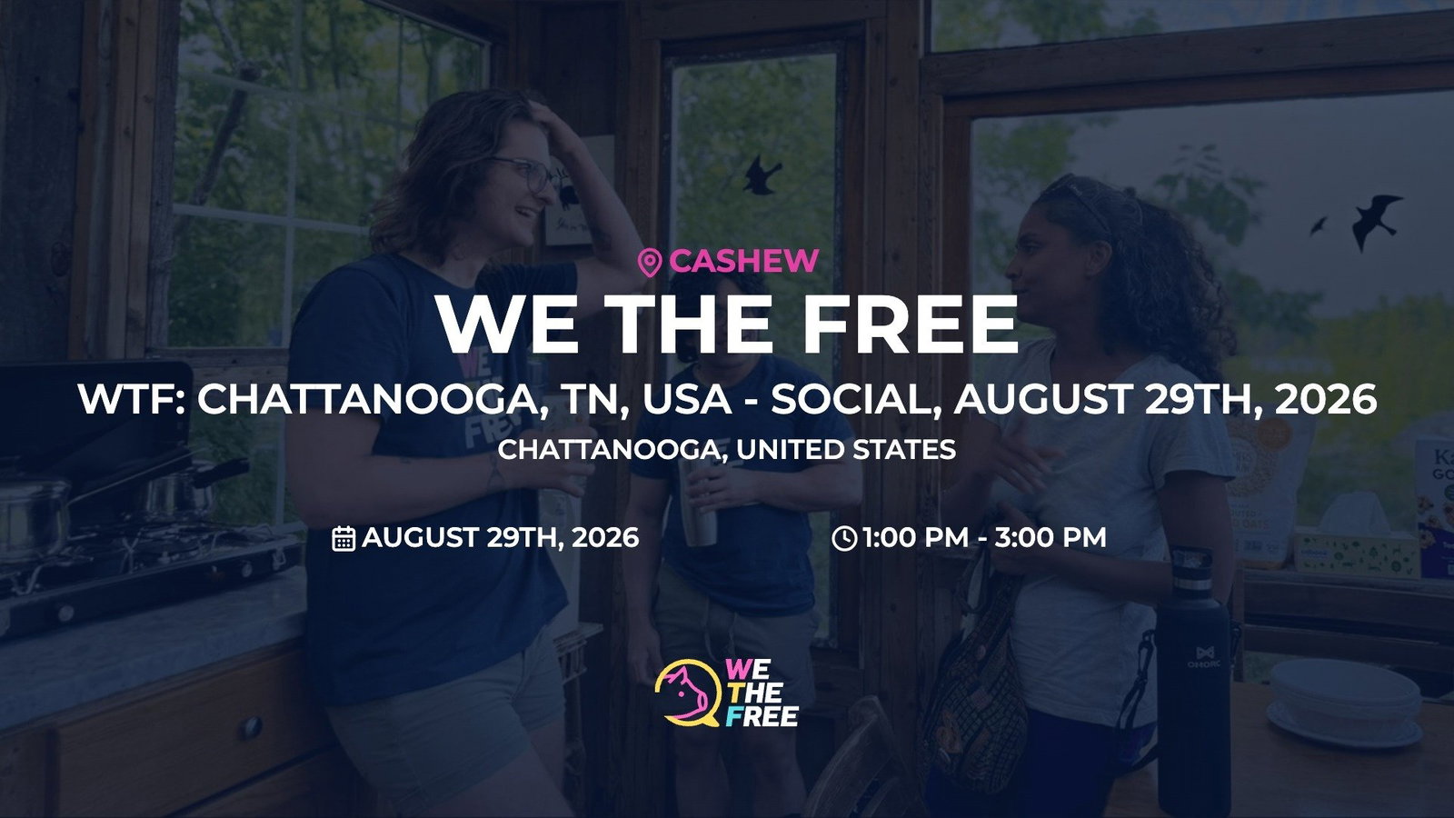 WTF: Chattanooga, TN, USA - Social, August 29th, 2026