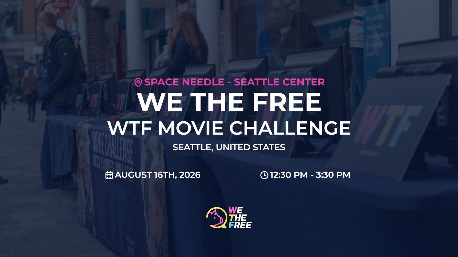 WTF: Seattle, USA - WTF Movie Challenge, August 16th, 2026