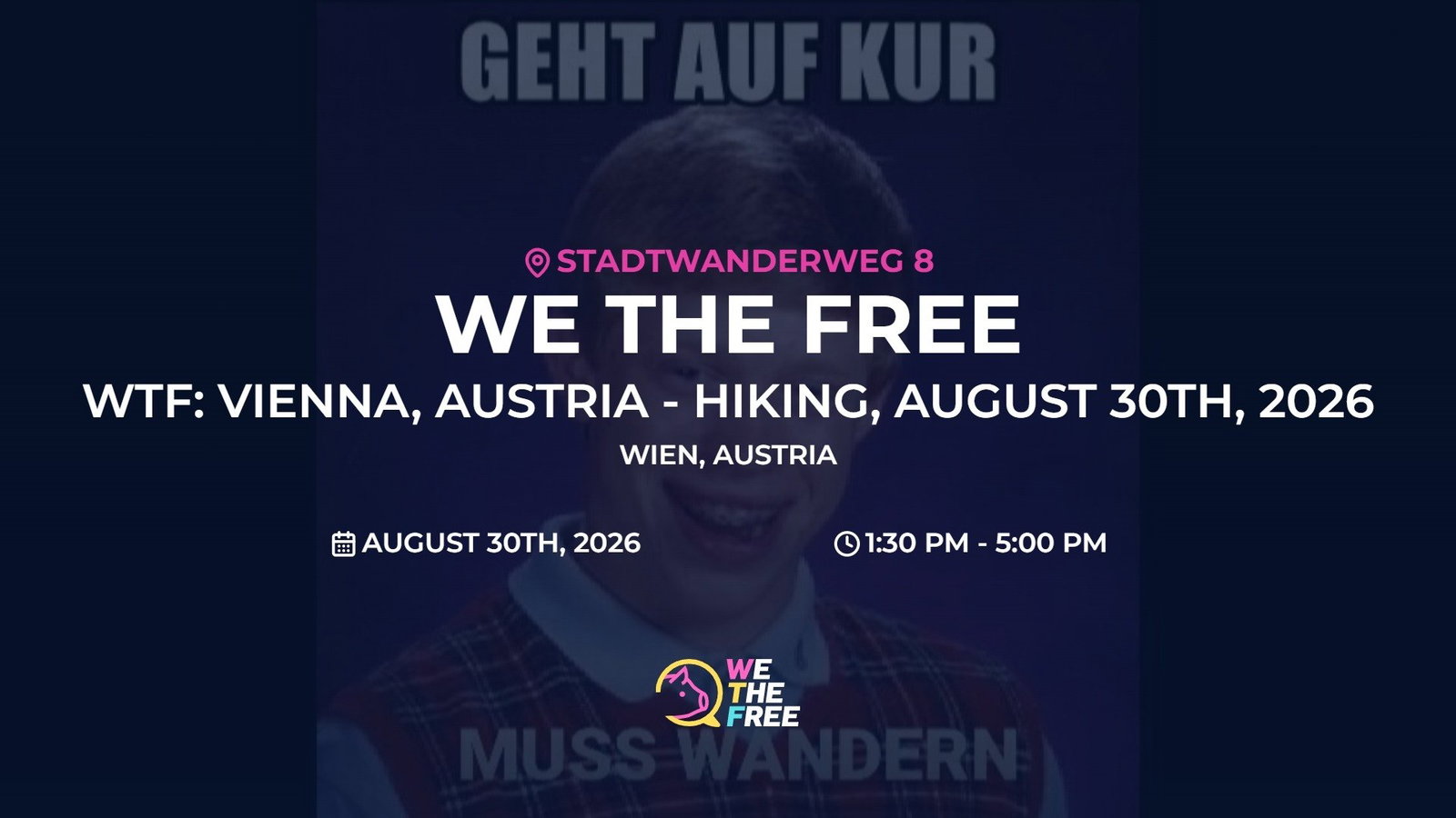 WTF: Vienna, Austria - Hiking, August 30th, 2026