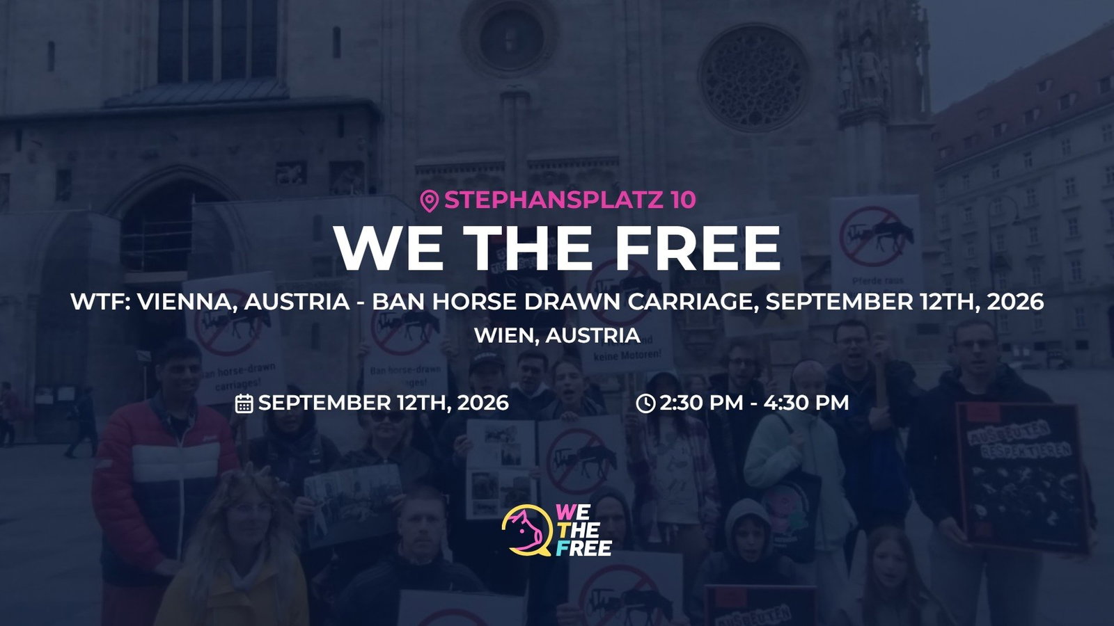 WTF: Vienna, Austria - Ban horse drawn carriage, September 12th, 2026