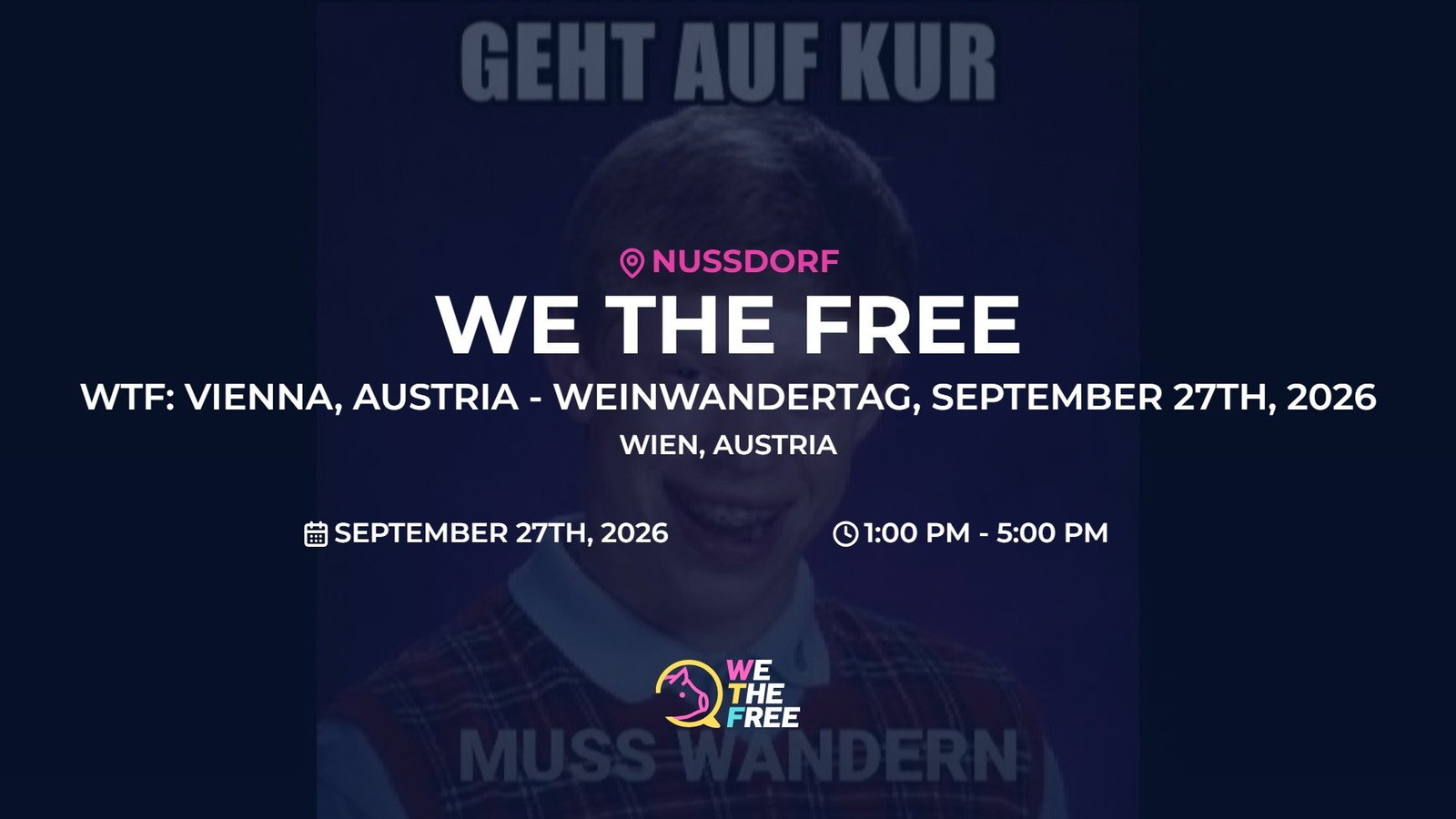 WTF: Vienna, Austria - Weinwandertag, September 27th, 2026