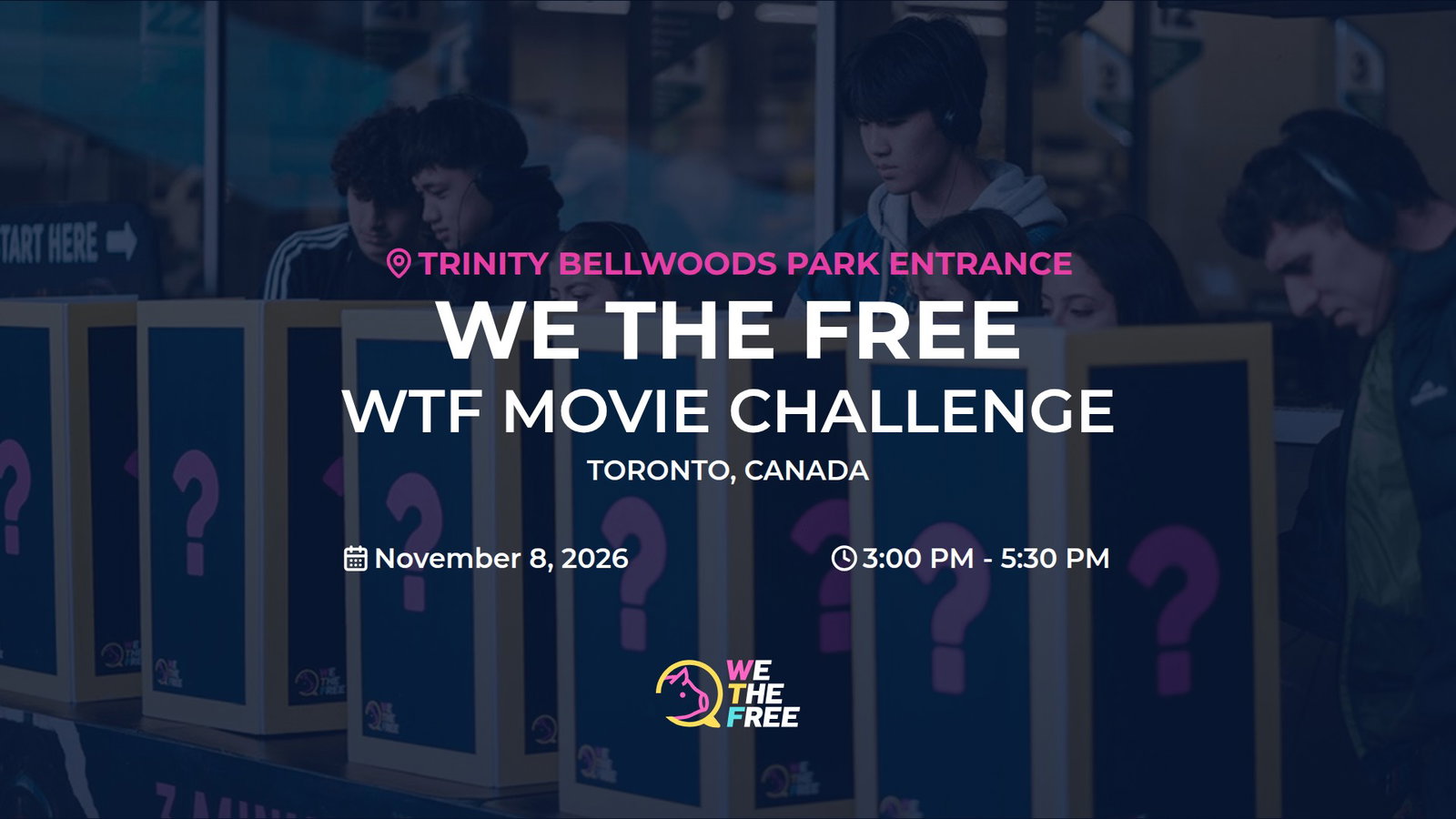 WTF: Toronto, Canada - WTF Movie Challenge, November 8th, 2026