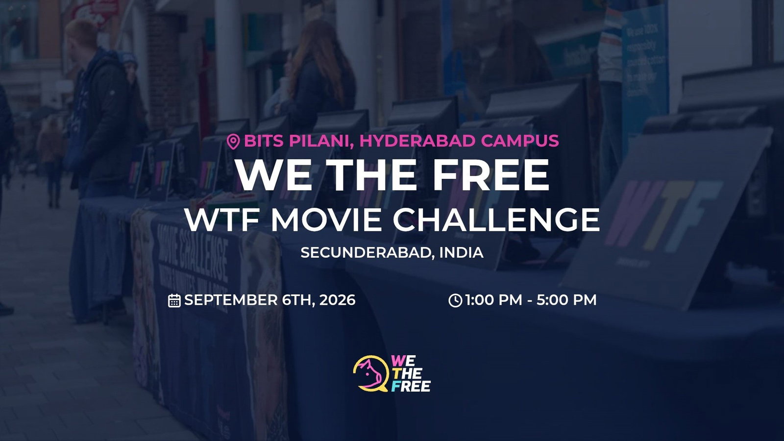 WTF: Hyderabad, India - WTF Movie Challenge, September 6th, 2026