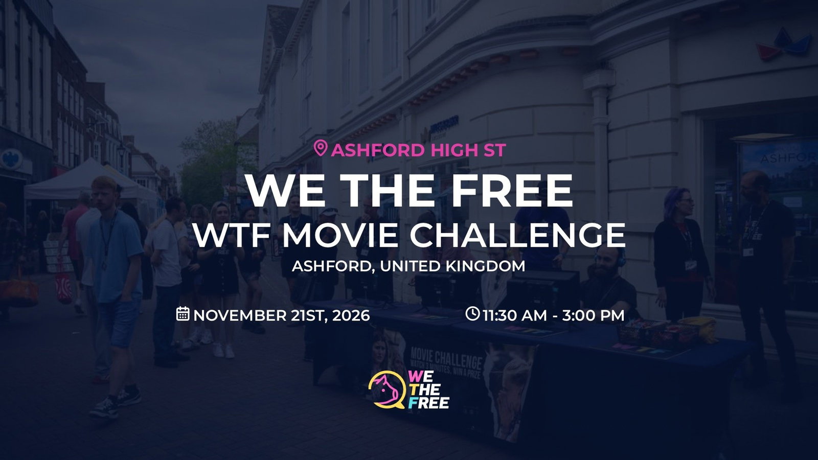 WTF: Kent Movie Challenge - Ashford - November 21st, 2026