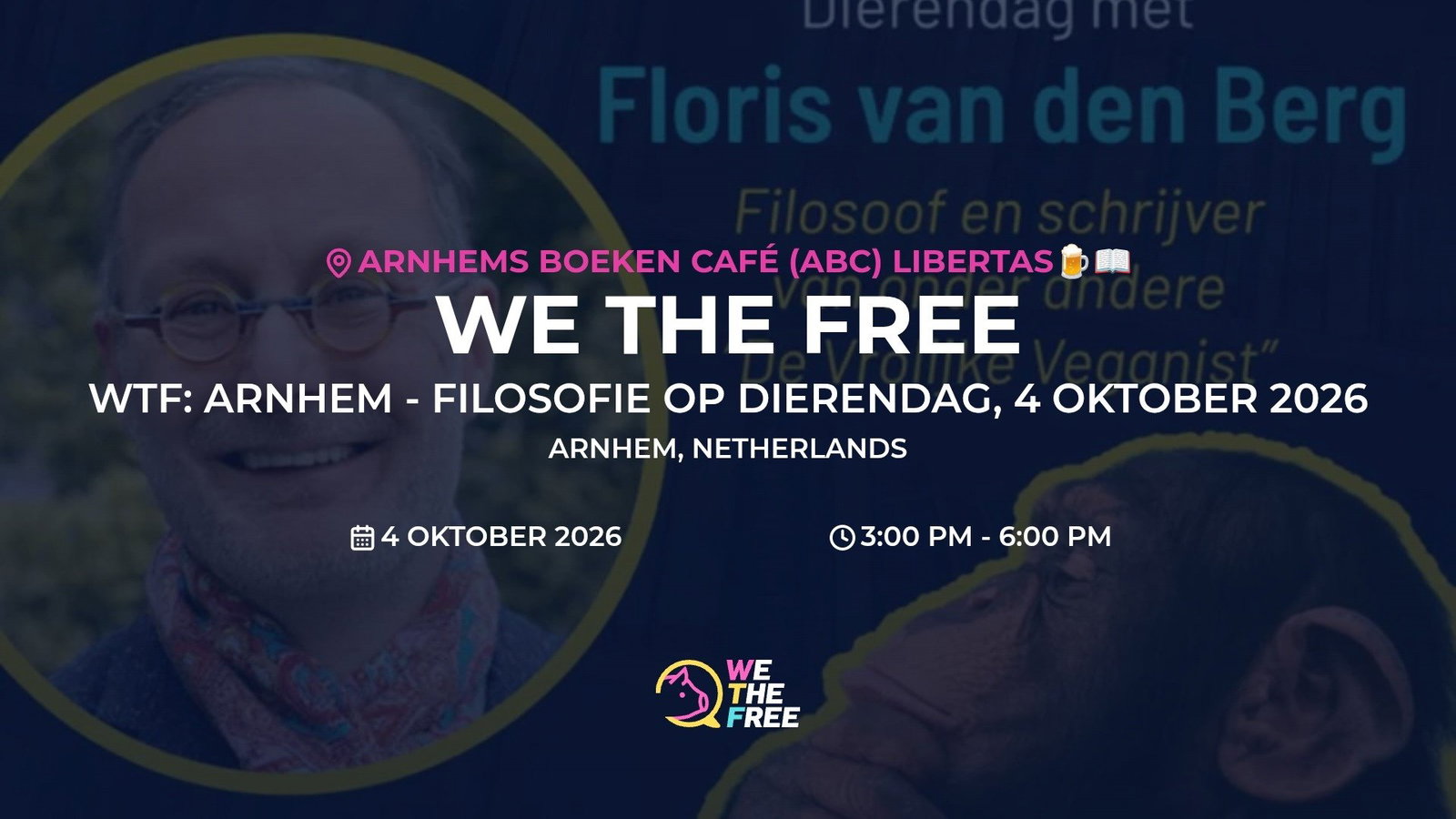 WTF: Arnhem - Filosofie op dierendag, 4 oktober 2026