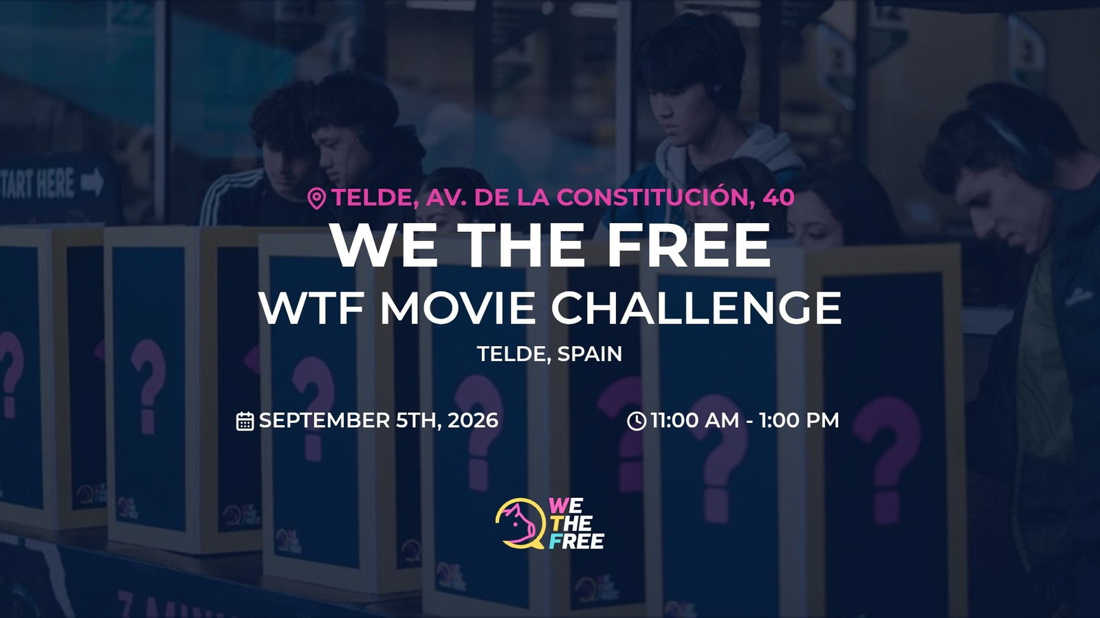 WTF: Gran Canaria, Spain - WTF Movie Challenge, September 5th, 2026