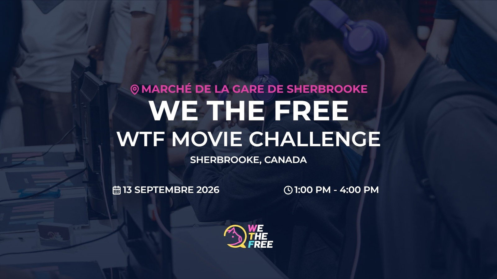 WTF: Sherbrooke, Canada - WTF Movie Challenge, 13 septembre 2026