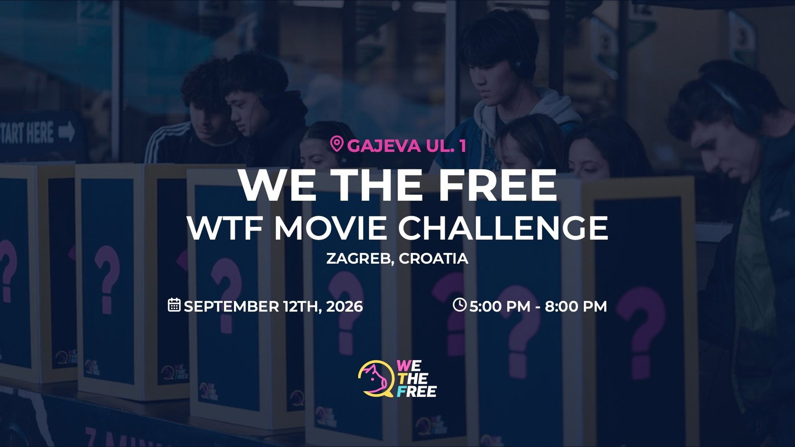 WTF: Zagreb, Croatia - WTF Movie Challenge, September 12th, 2026
