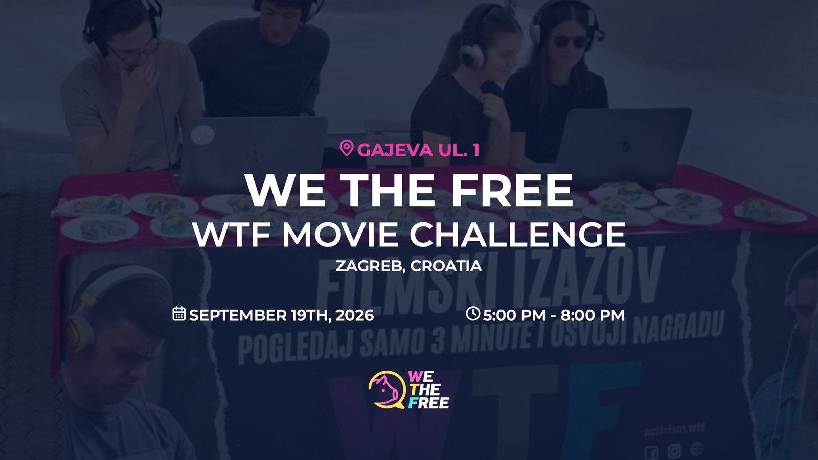 WTF: Zagreb, Croatia - WTF Movie Challenge, September 19th, 2026