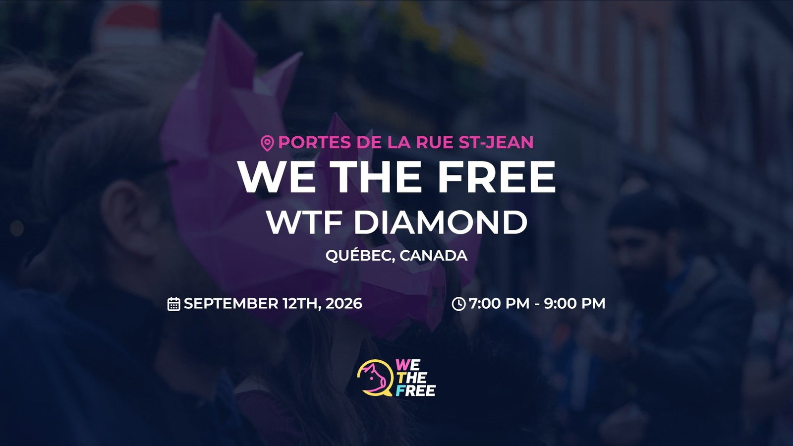 WTF: Quebec City, Canada - WTF Diamond, September 19th, 2026