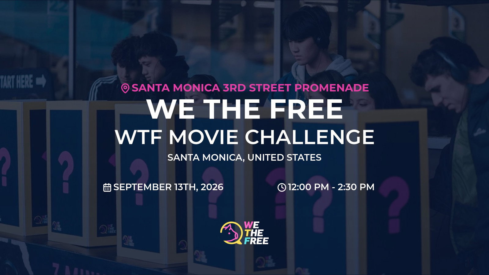 WTF: Los Angeles, USA - WTF Movie Challenge, September 13th, 2026