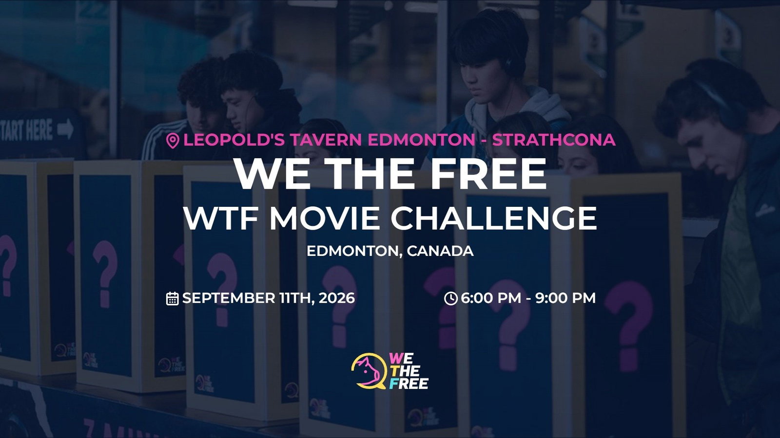 WTF: Edmonton, Canada - WTF Movie Challenge, September 11th, 2026