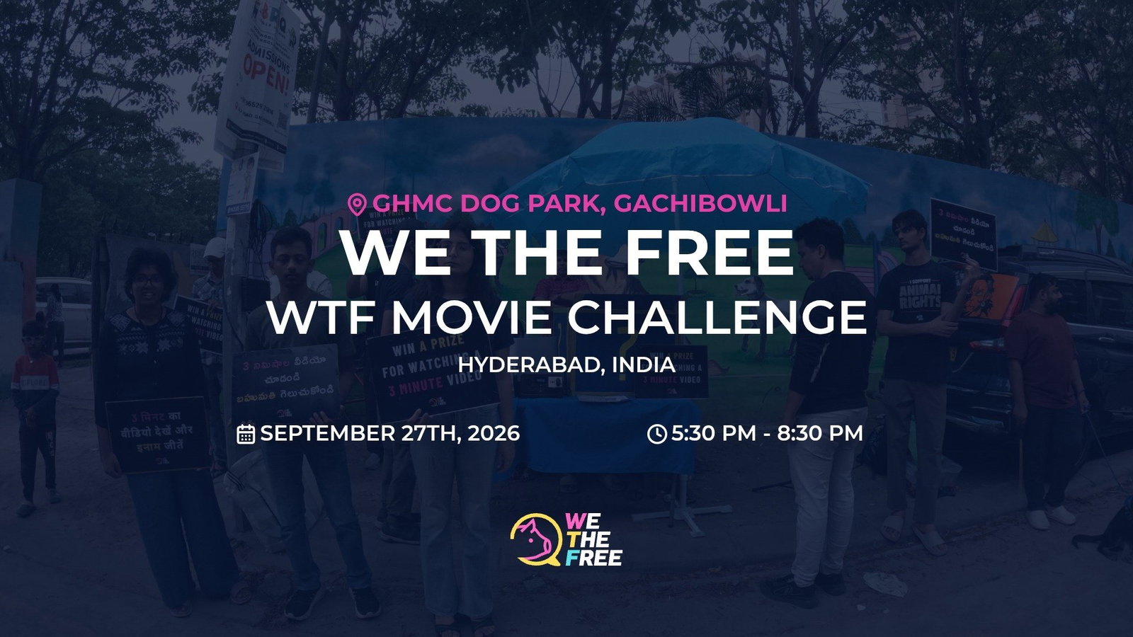 WTF: Hyderabad, India - WTF Movie Challenge, September 27th, 2026