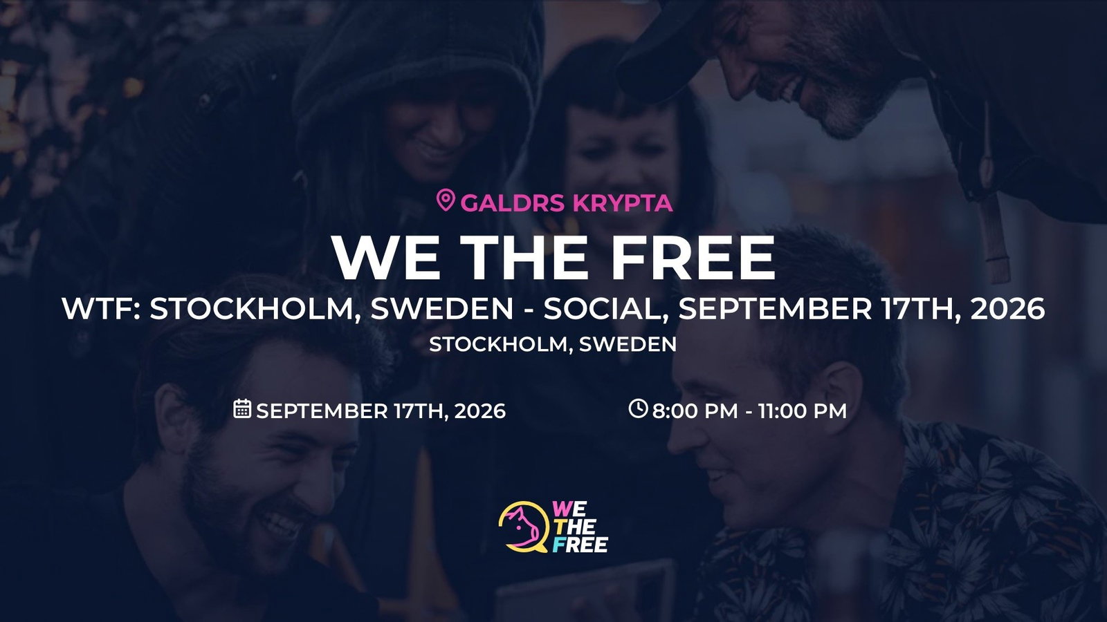 WTF: Stockholm, Sweden - Social, September 17th, 2026