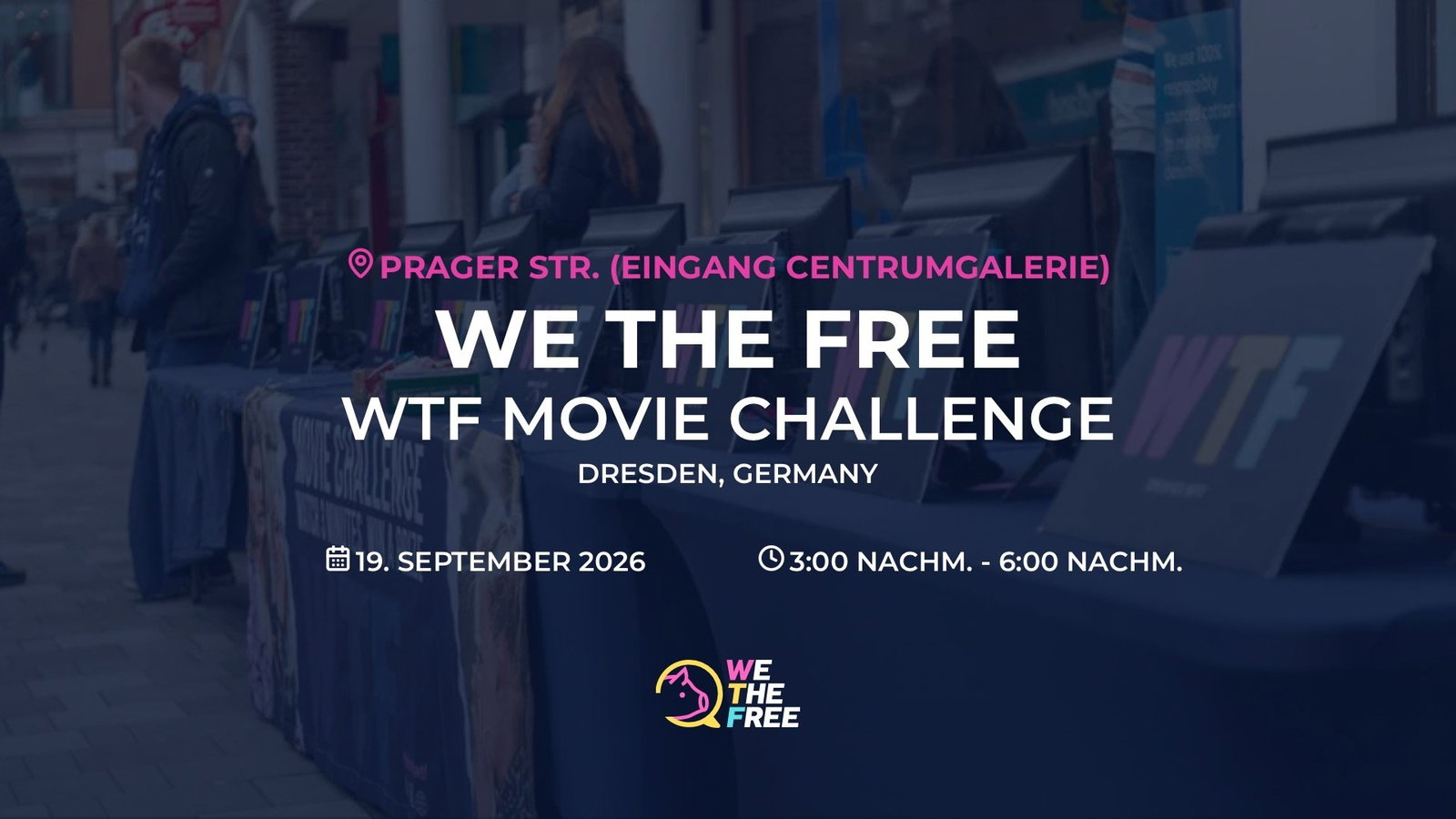 WTF: Dresden, Germany - WTF Movie Challenge, 19. September 2026
