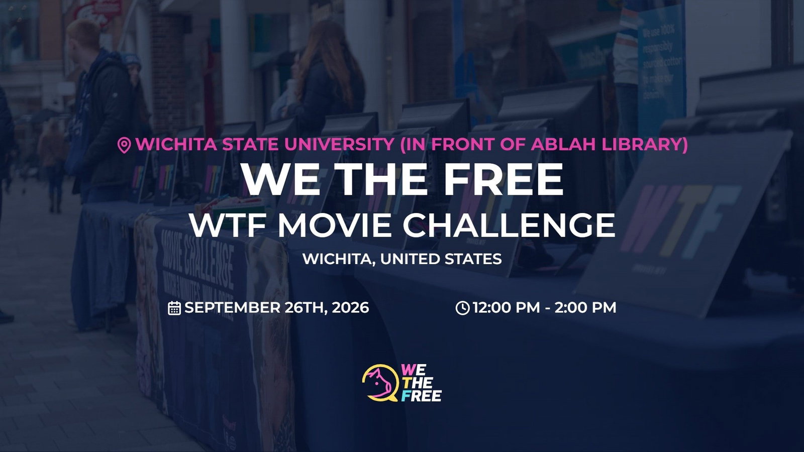 WTF: Wichita, KS, USA - WTF Movie Challenge, September 26th, 2026