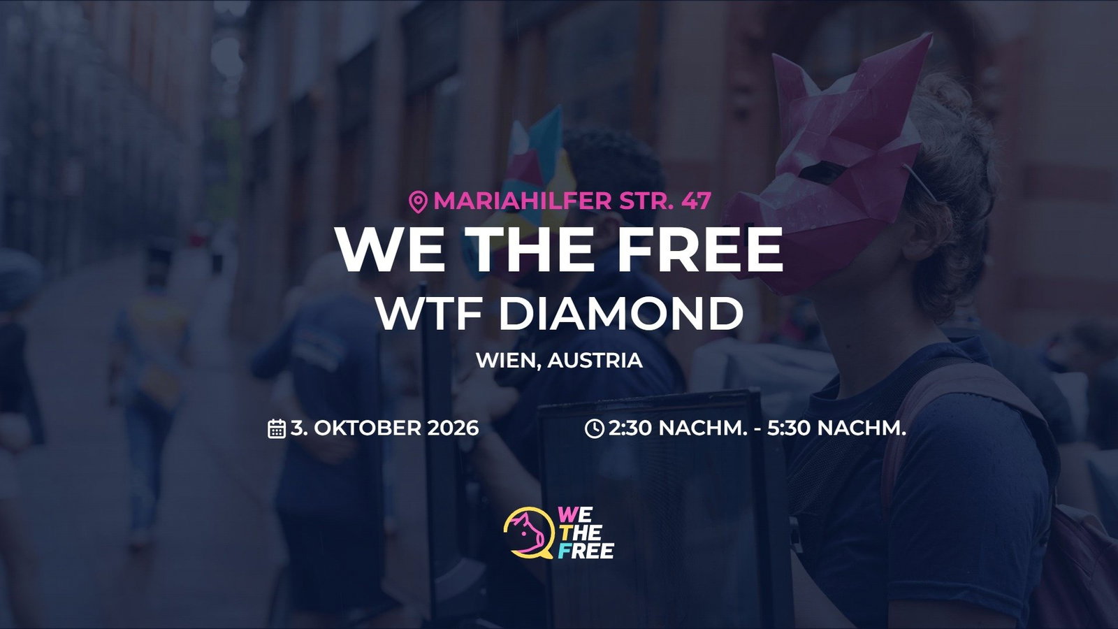 WTF: Vienna, Austria - WTF Diamond, 3. Oktober 2026