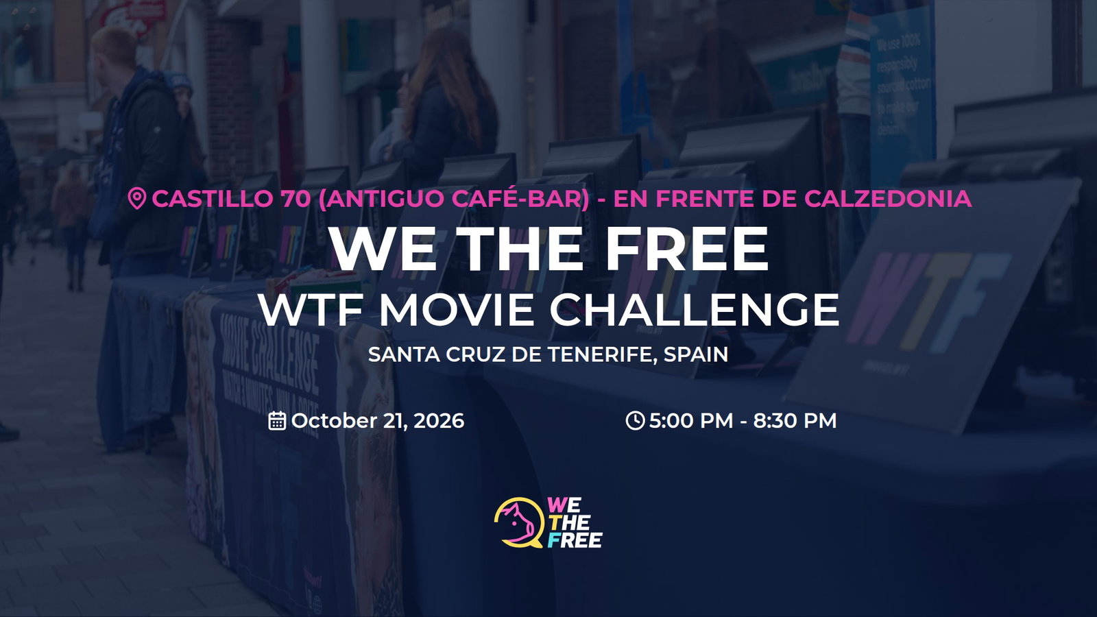 WTF: Tenerife, Spain - WTF Movie Challenge, 21 de octubre de 2026
